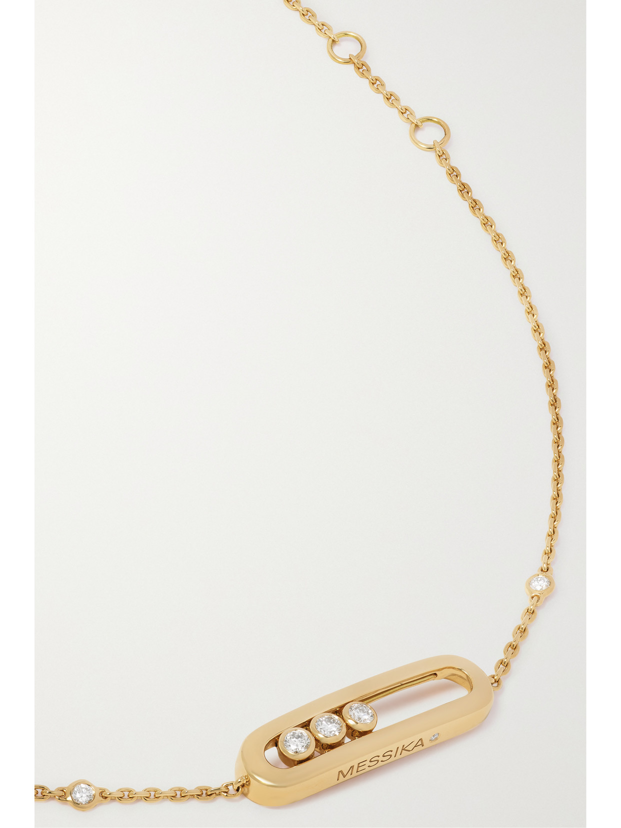 Messika Baby Move 18-karat Gold Diamond Bracelet In Gold