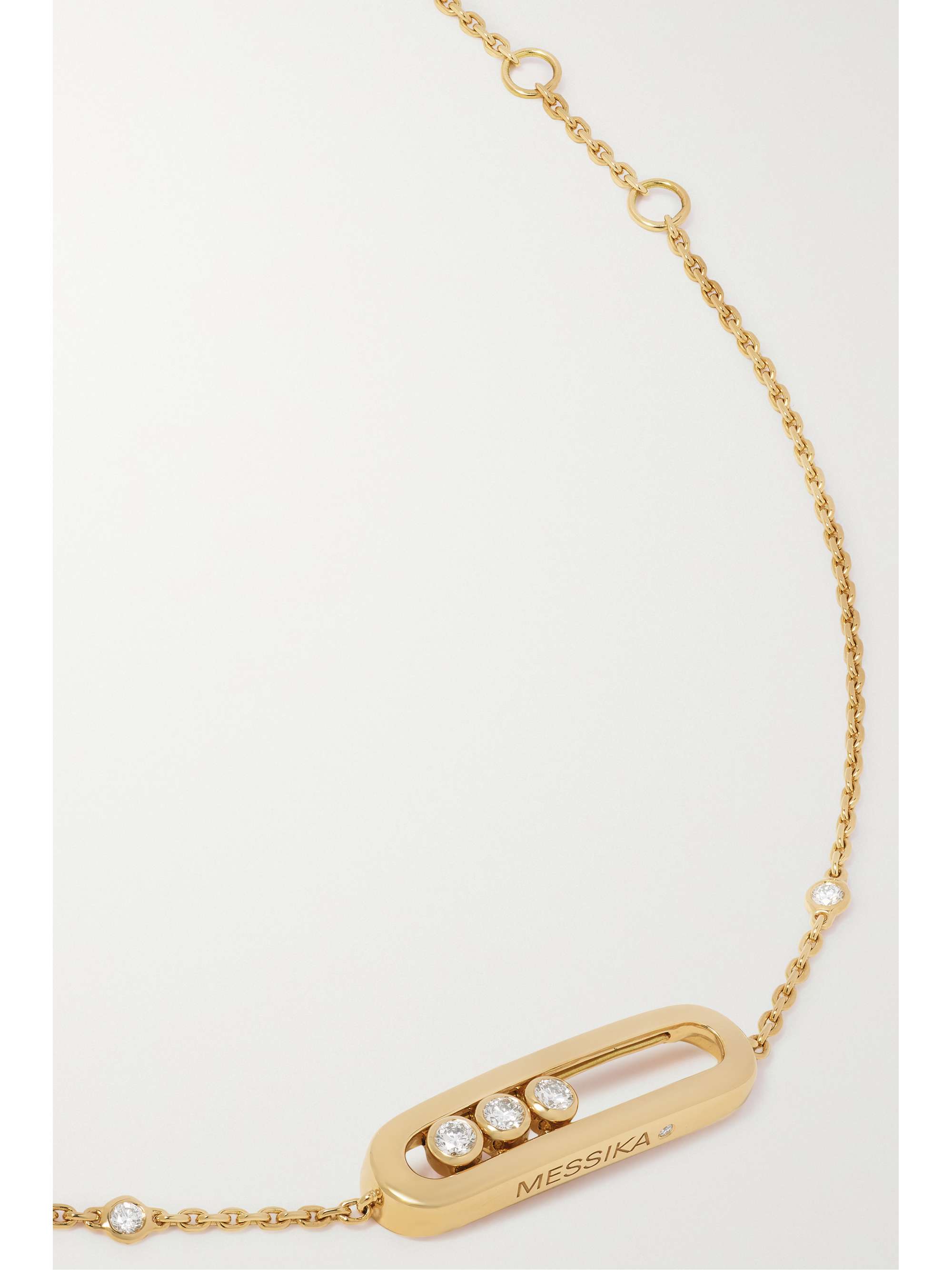 MESSIKA Baby Move 18-karat white gold diamond bracelet