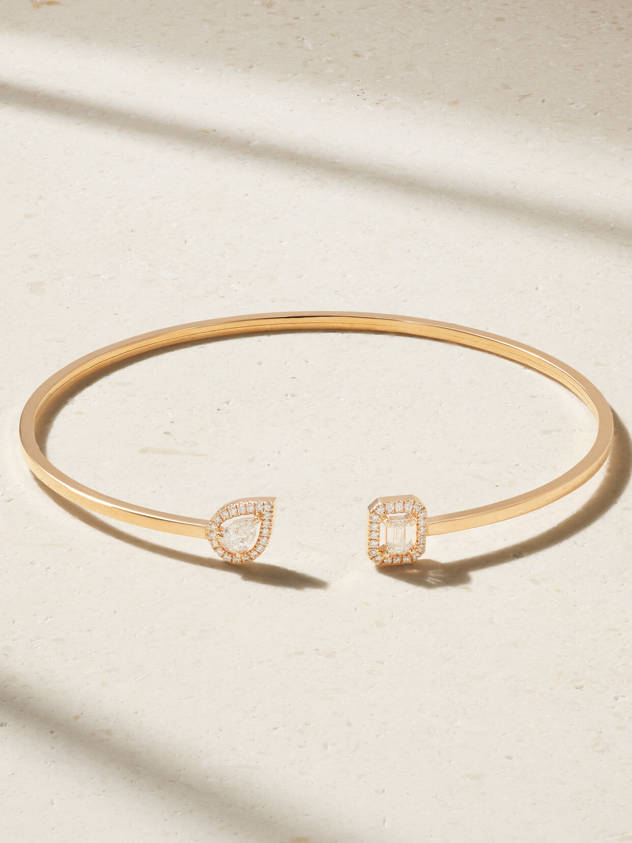 Messika My Twin Toi & Moi 18-karat Rose Gold Diamond Cuff