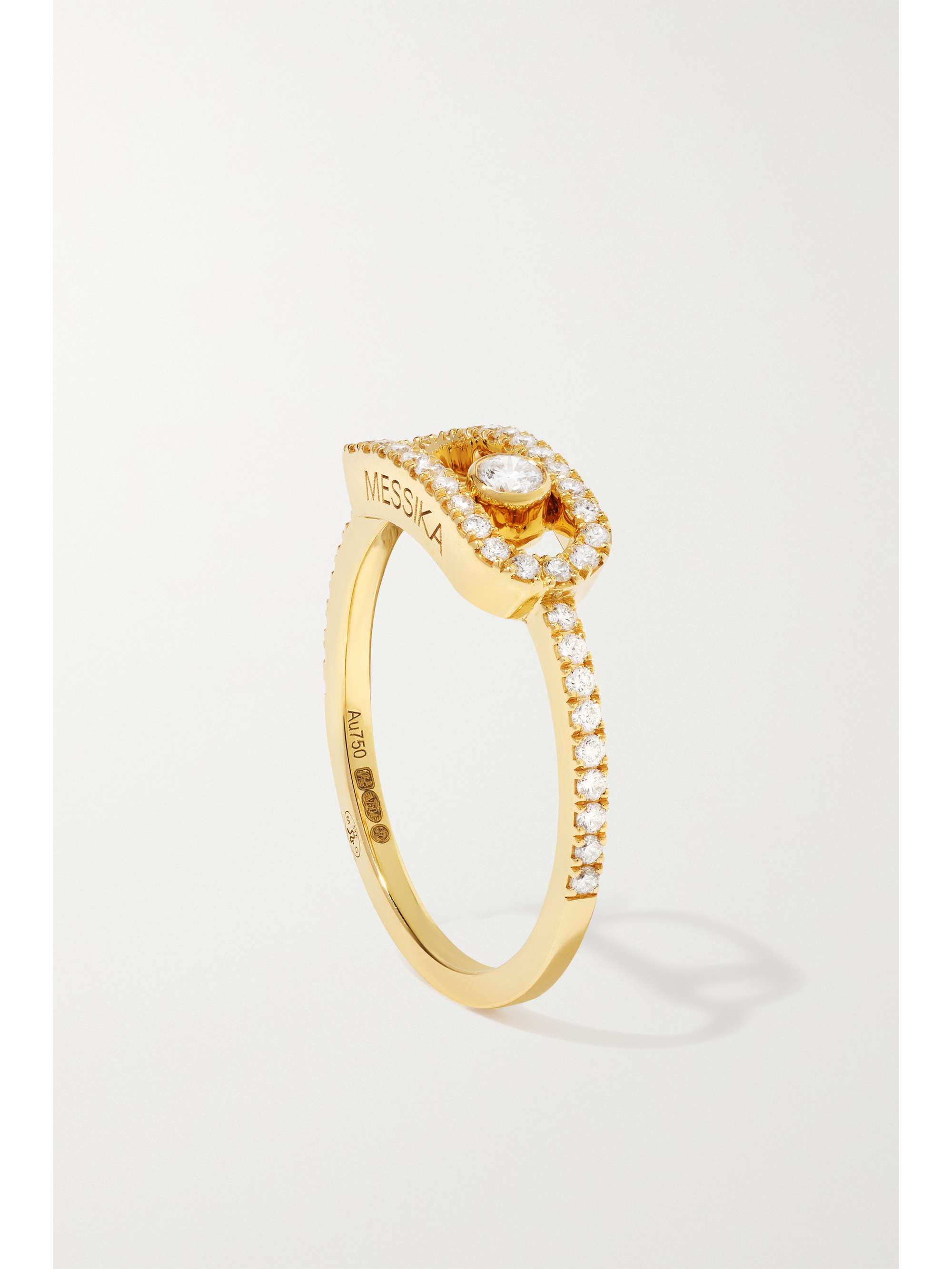 MESSIKA Move Uno Ring aus 18 Karat Gold mit Diamant