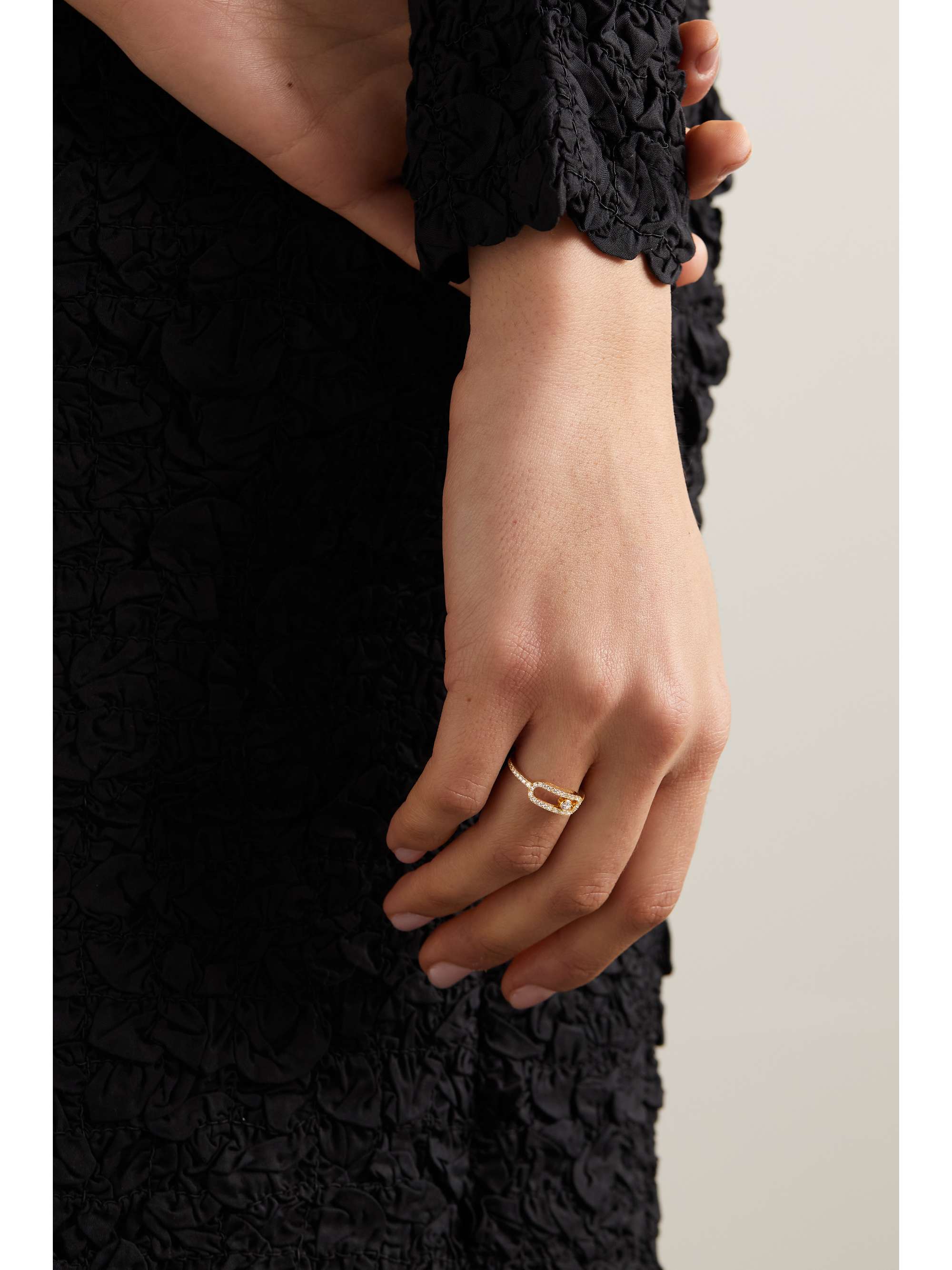 MESSIKA Move Uno Ring aus 18 Karat Gold mit Diamant