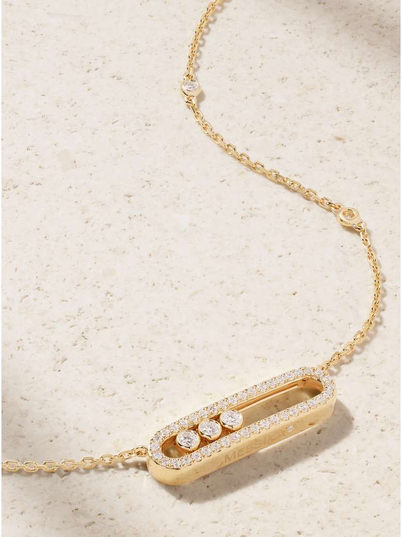 Messika Baby Move 18-karat Gold Diamond Necklace