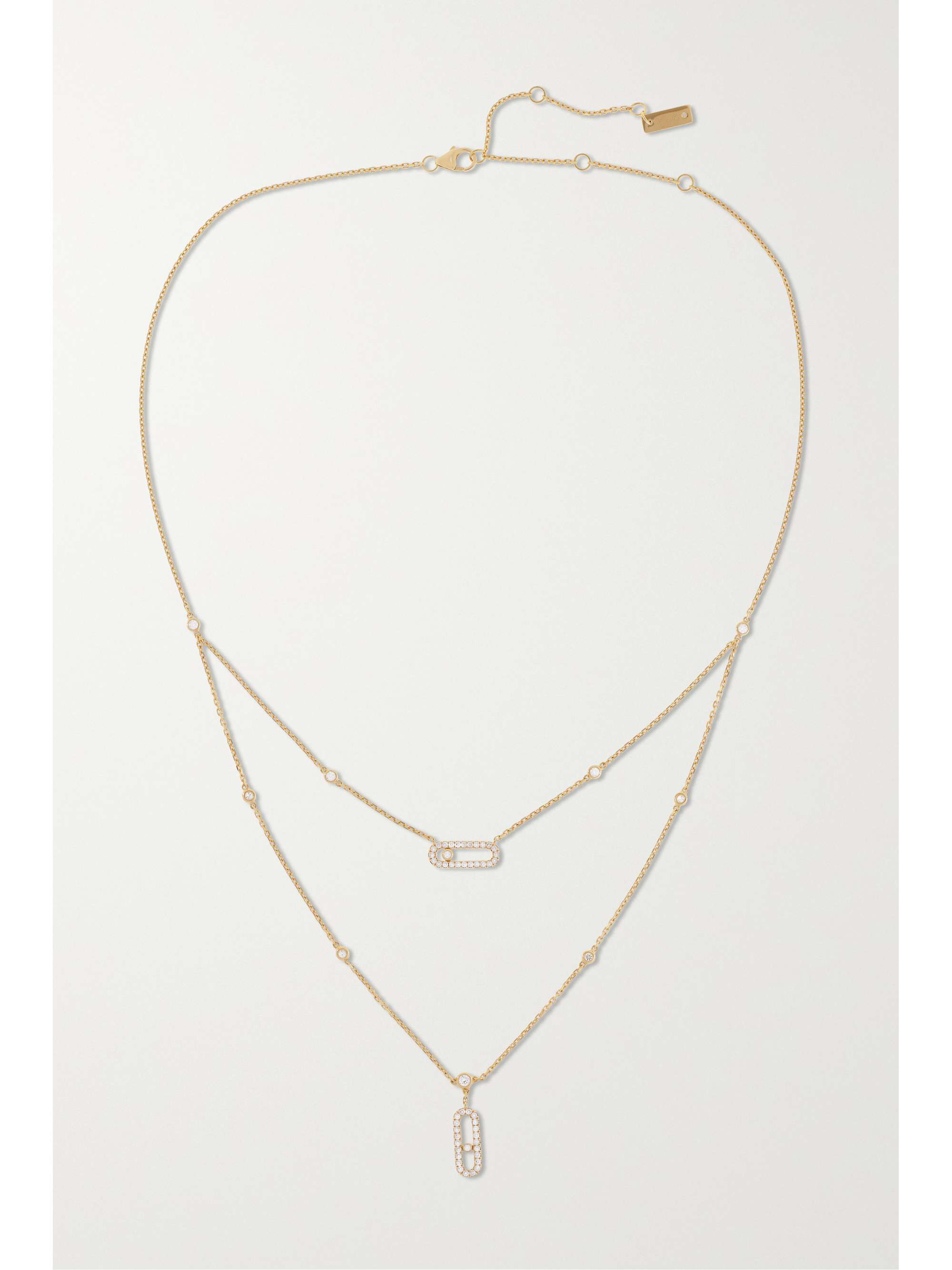 MESSIKA Collier en or 18 carats (750/1000) et diamants Move Uno
