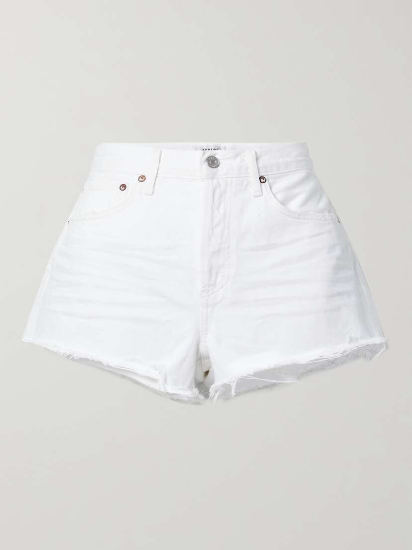 AGOLDE Parker Vintage Cutoff Organic Denim Shorts