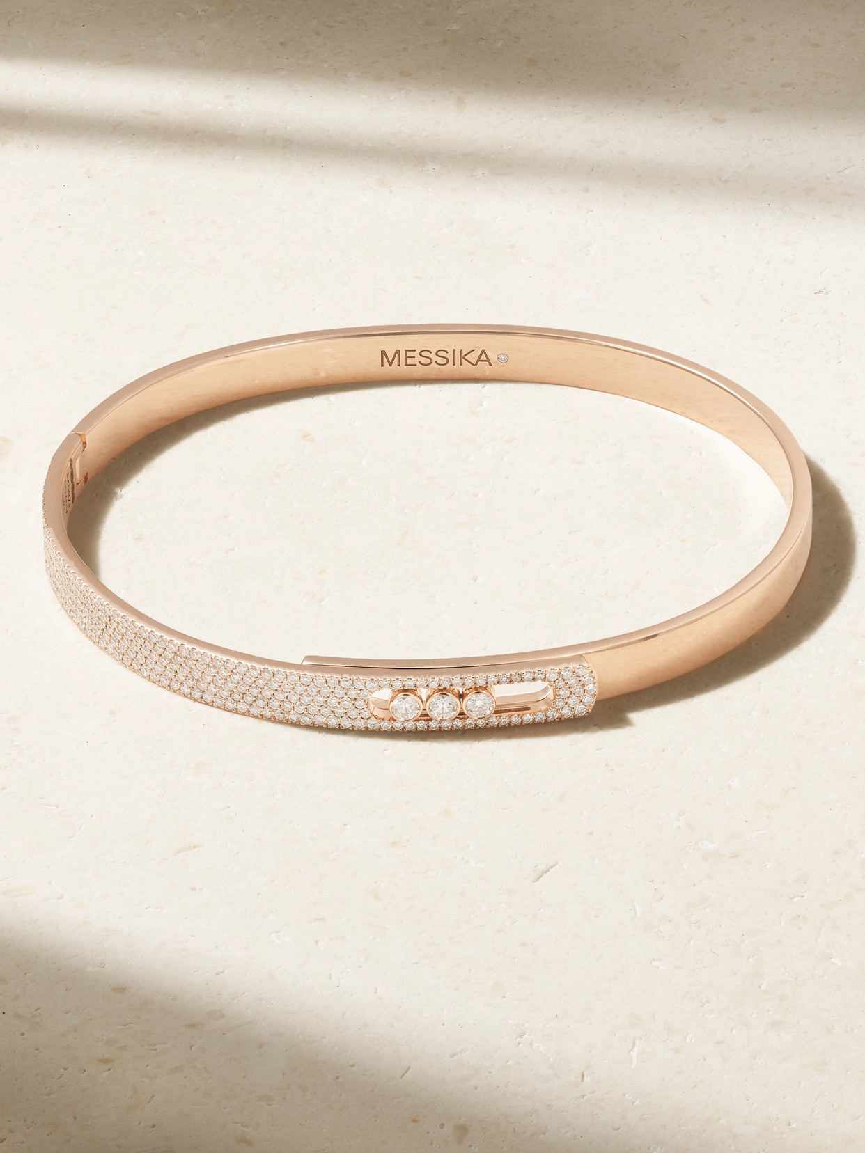 Messika - Move Noa 18-karat Rose Gold Diamonds Bracelet - M