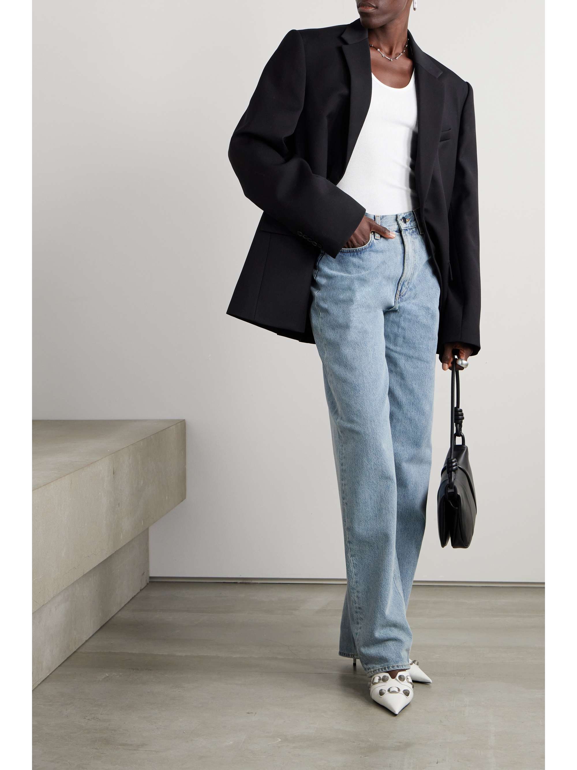 WARDROBE.NYC Wool blazer NETAPORTER