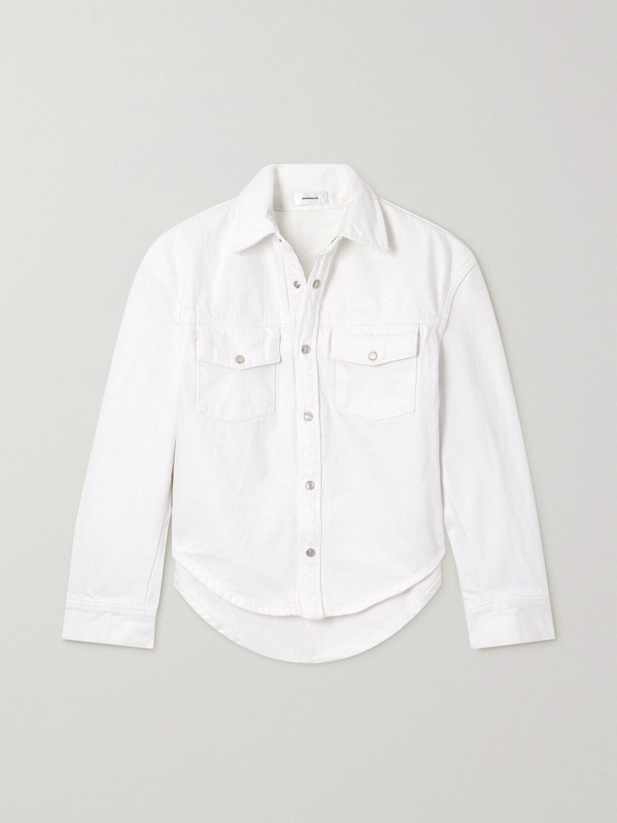 Wardrobe.nyc Wardrobe. Nyc Denim Shirt In White