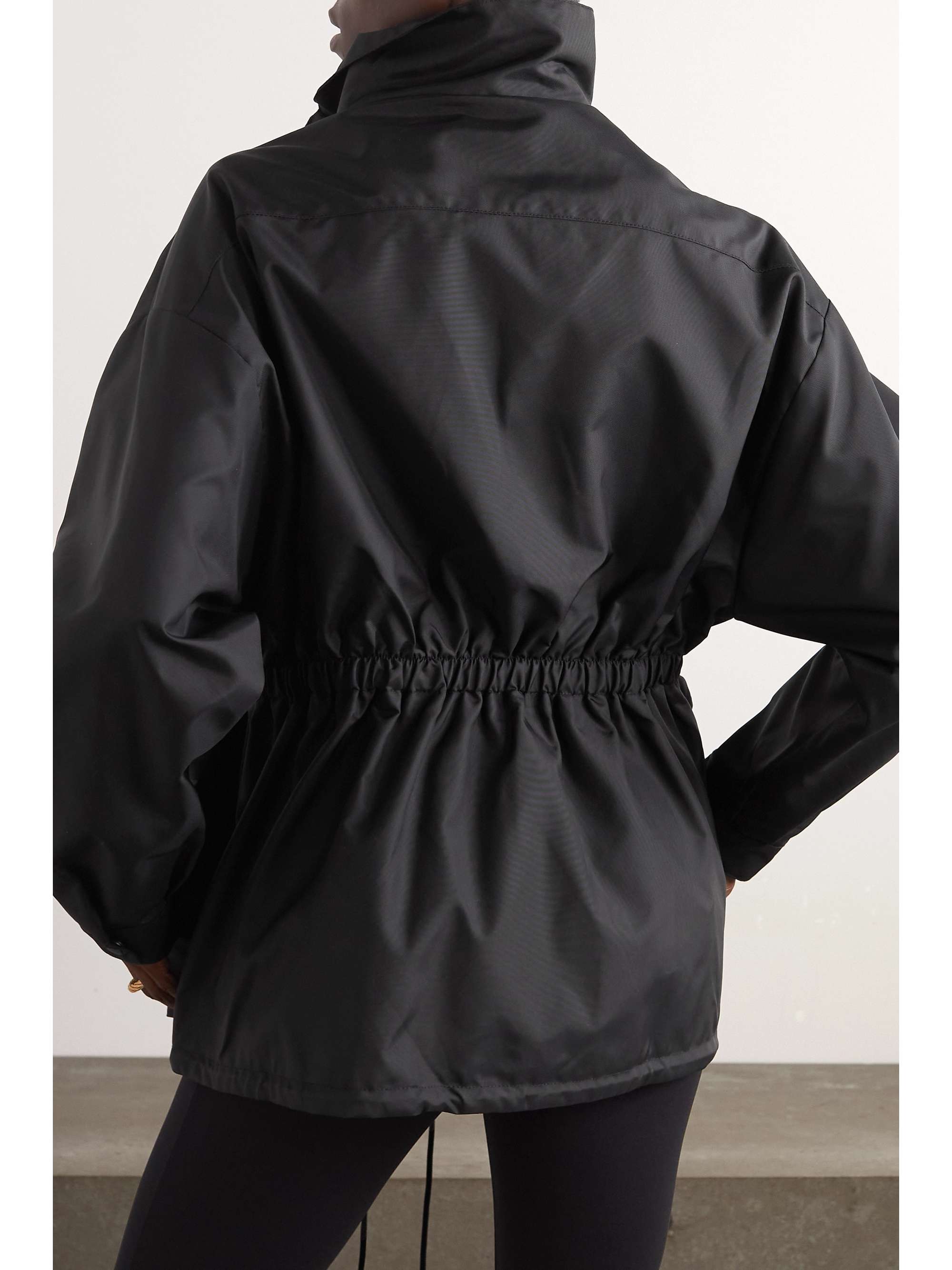 WARDROBE.NYC Gathered shell parka