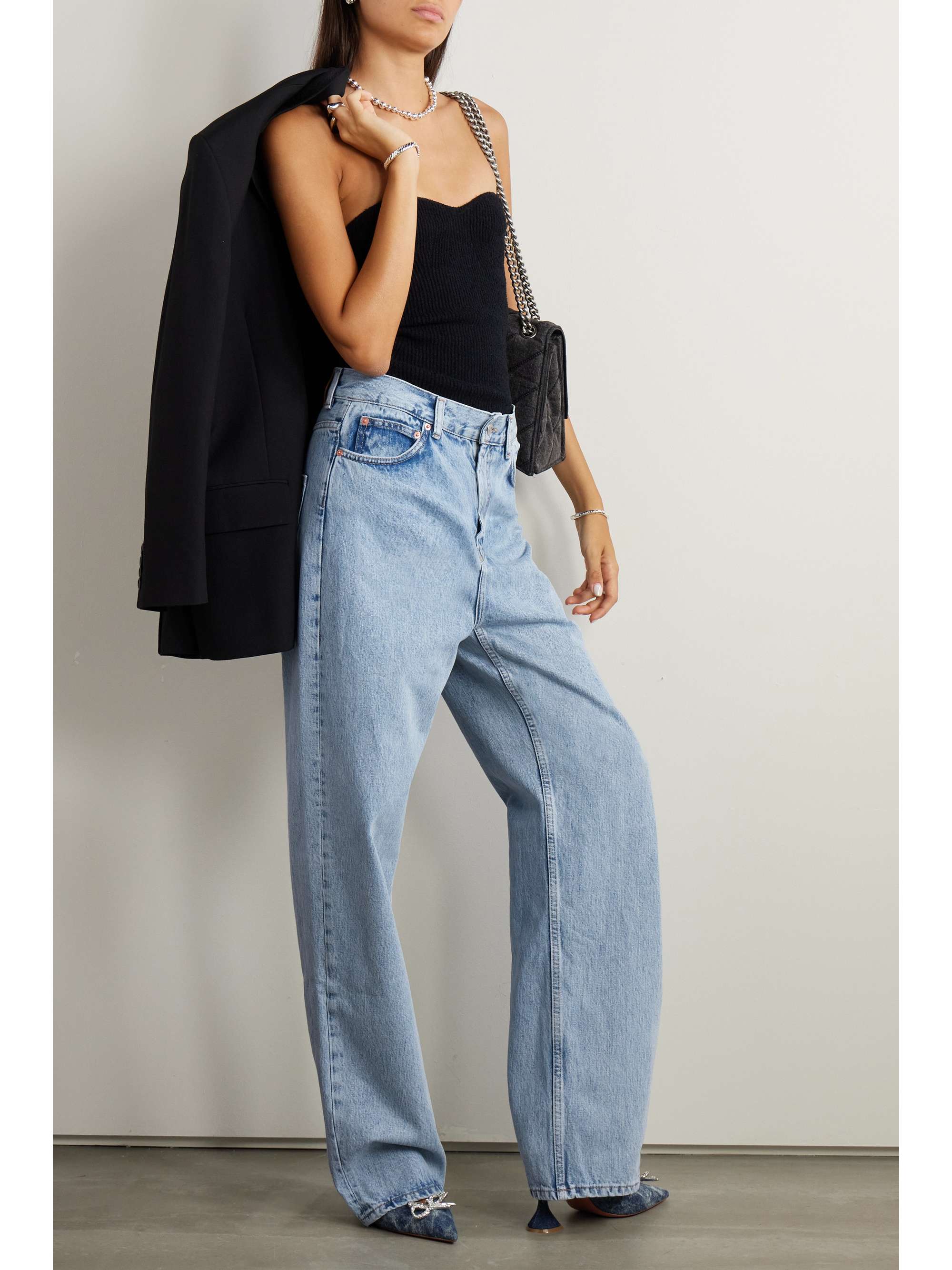 WARDROBE.NYC Low-rise boyfriend jeans | NET-A-PORTER