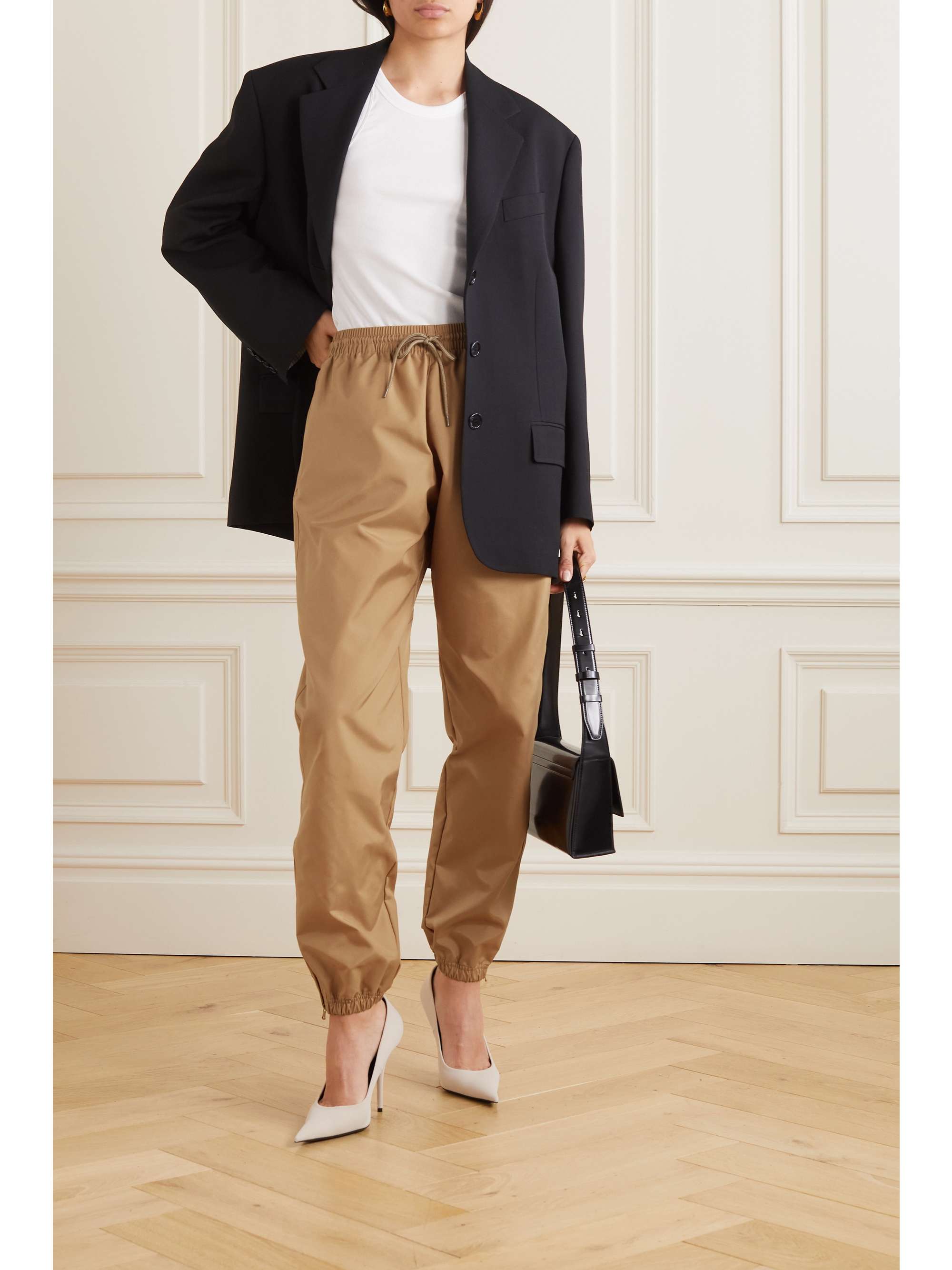 WARDROBE.NYC Utility shell tapered pants