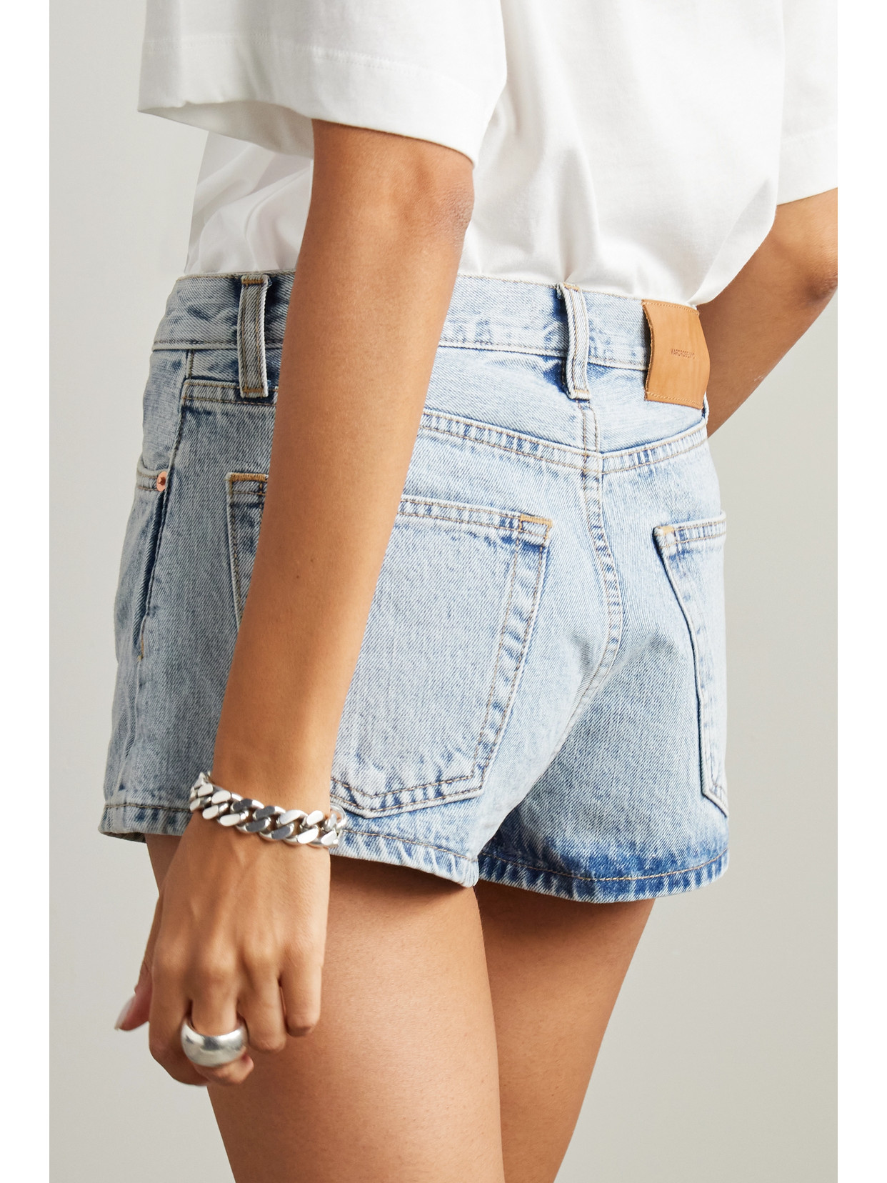 WARDROBE.NYC DENIM SHORTS