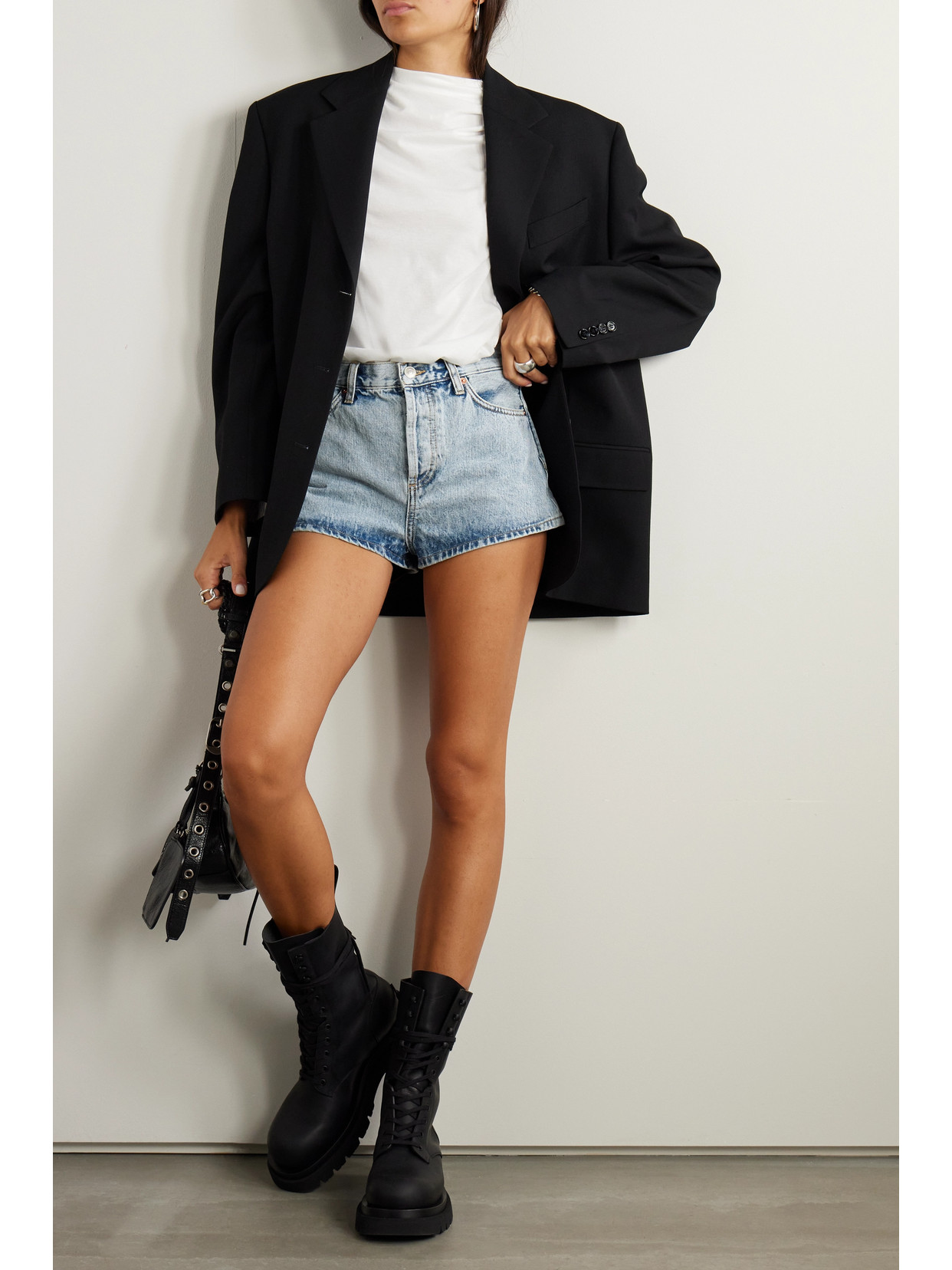 WARDROBE.NYC DENIM SHORTS