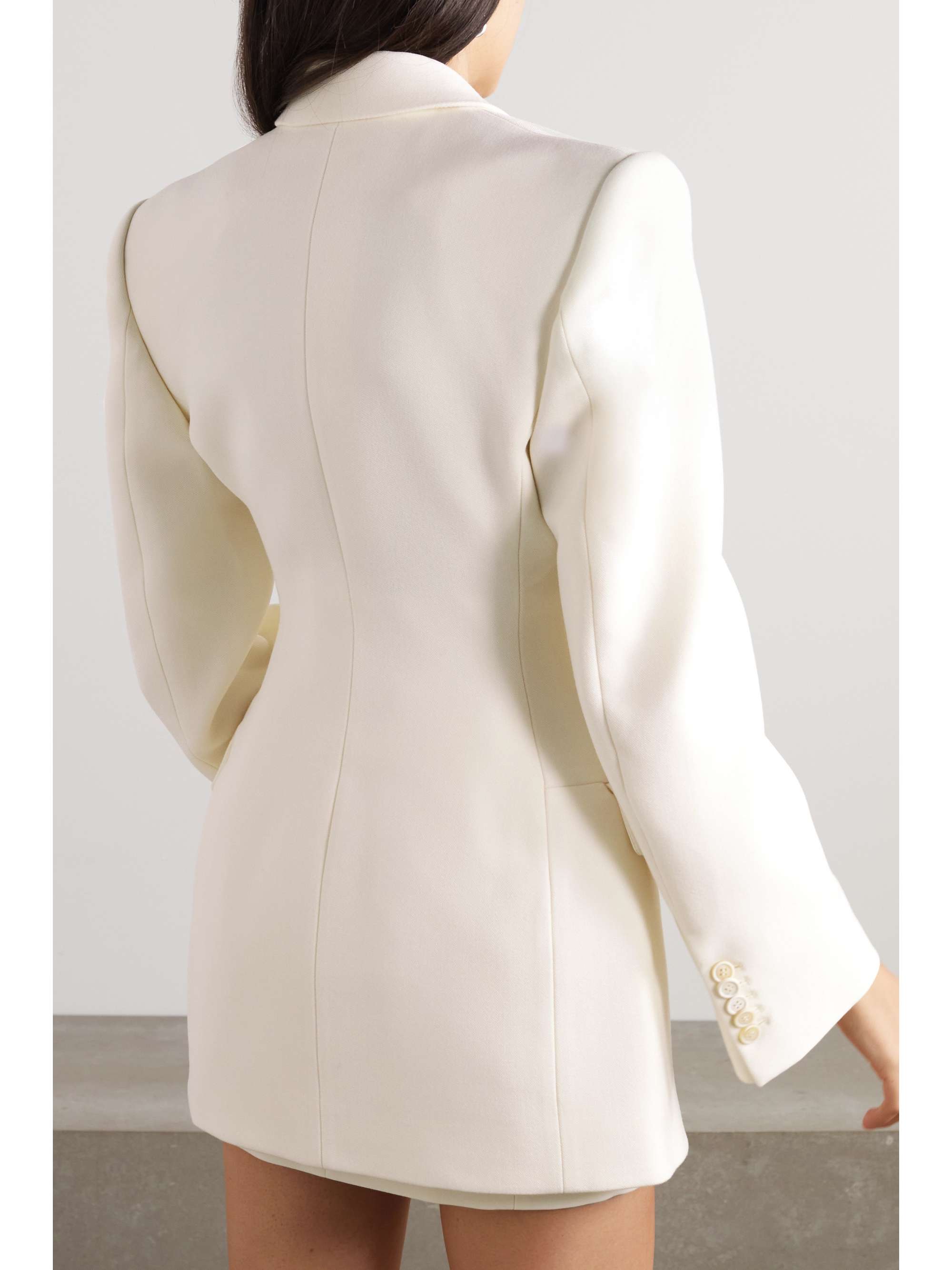 WARDROBE.NYC Doublebreasted wooltwill blazer NETAPORTER