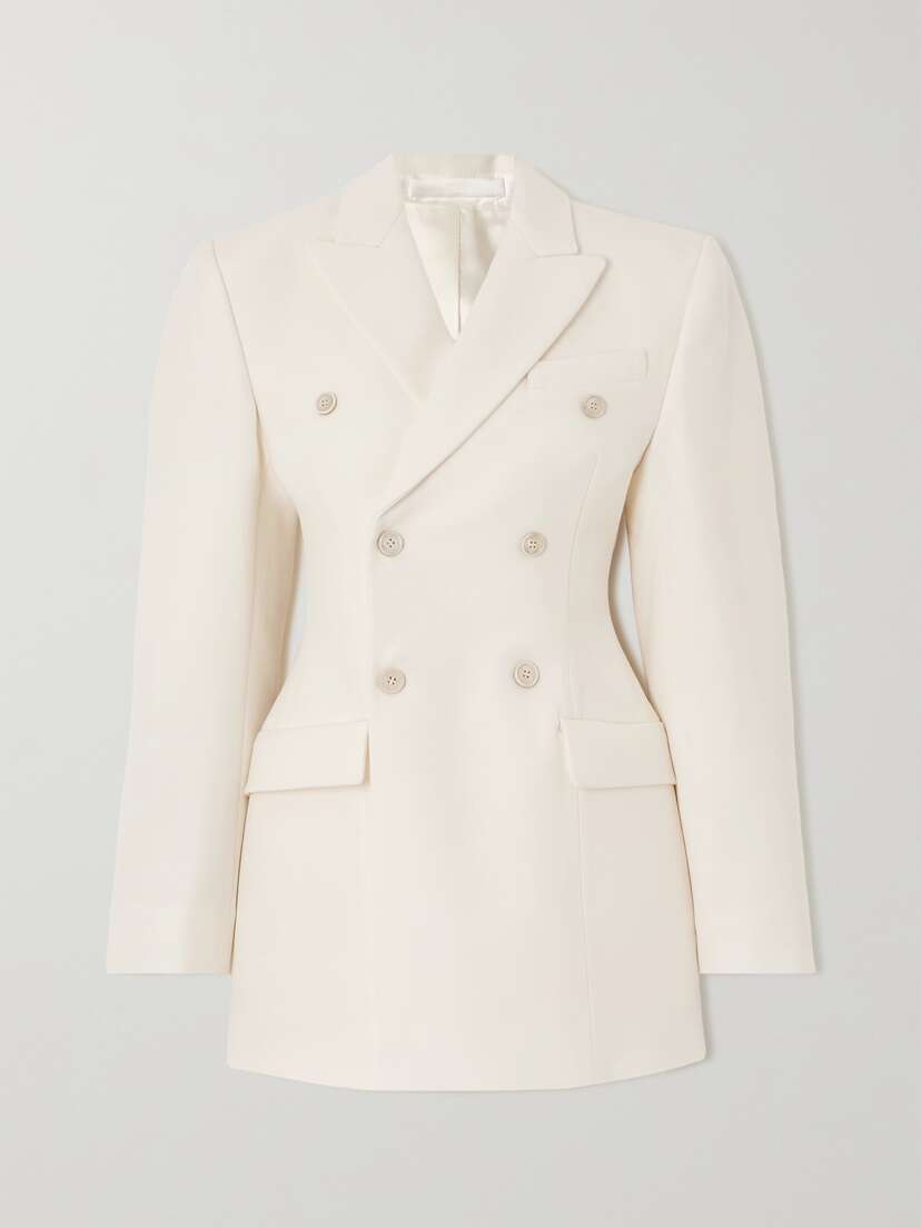 Wardrobe.NYC Double-breasted Wool-twill Blazer - x large