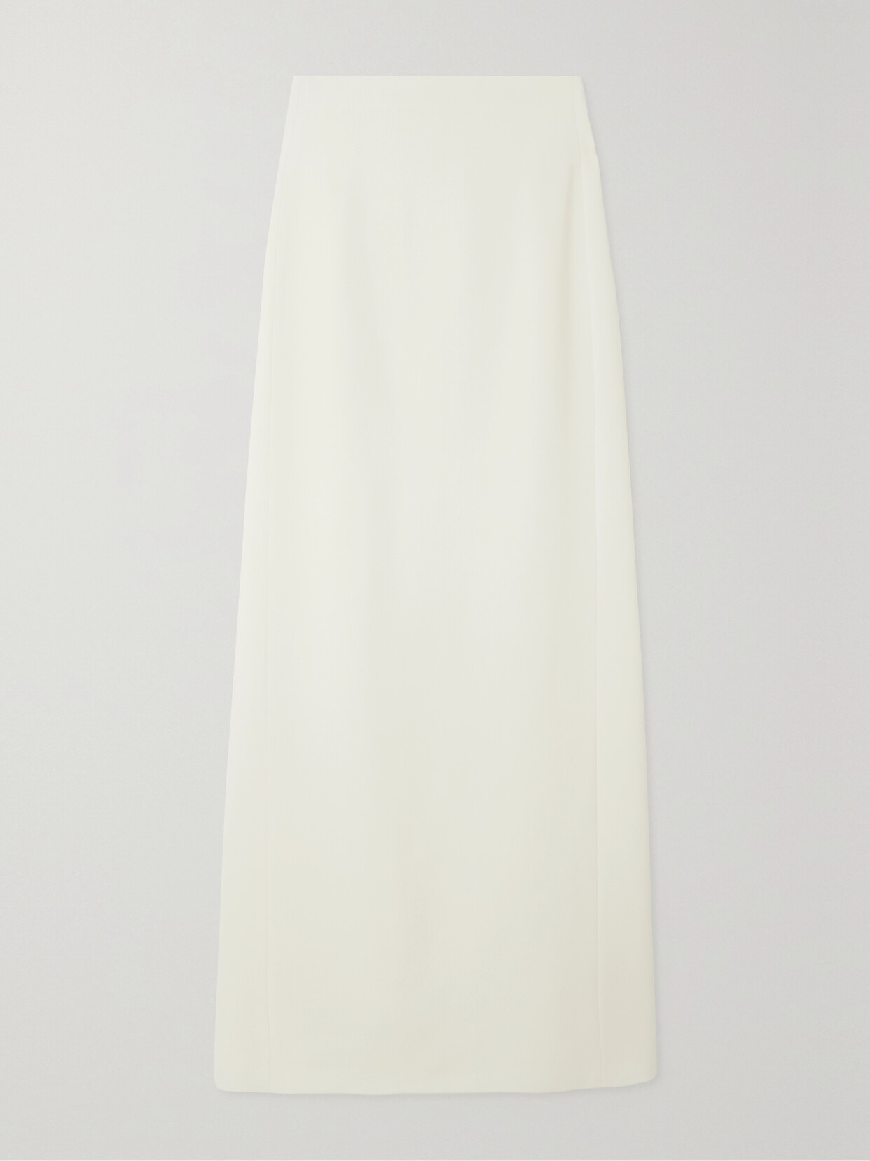 WARDROBE. NYC - Grain De Poudre Wool Maxi Skirt - Off-white