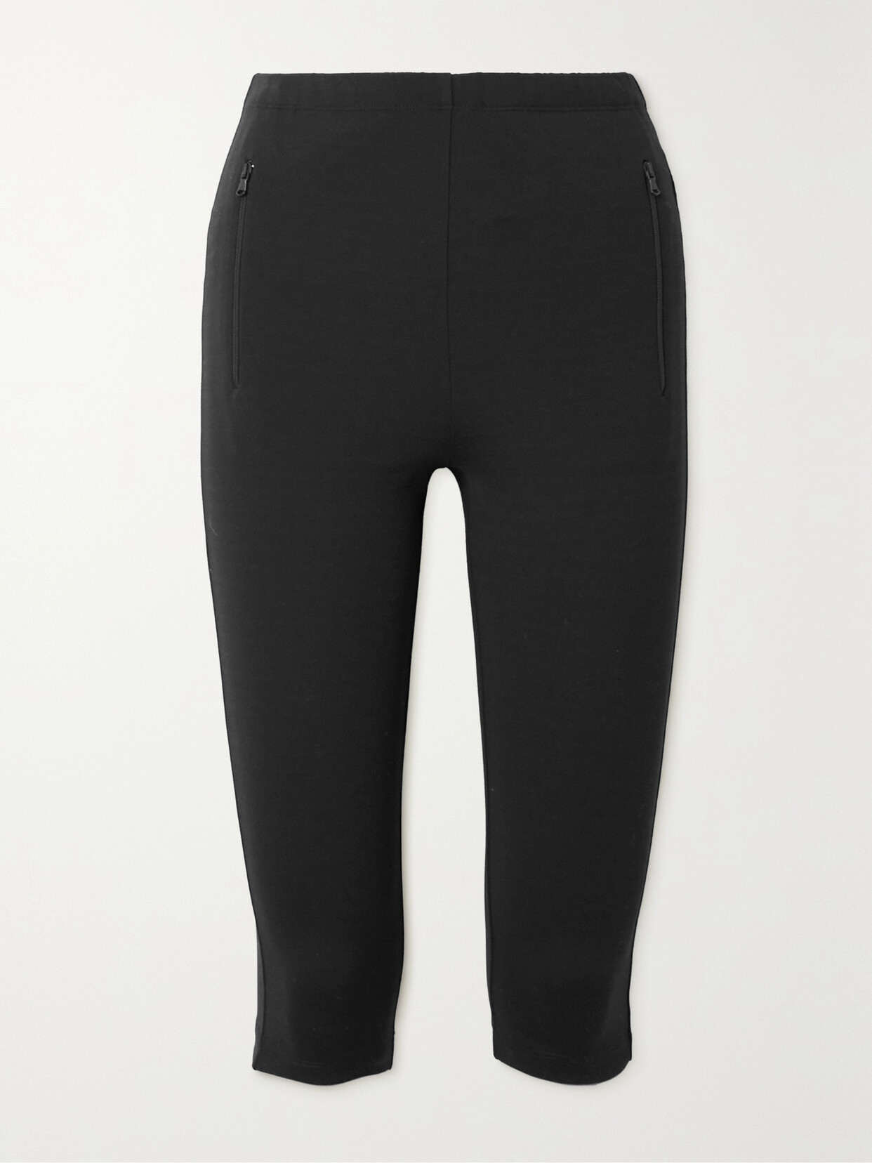 WARDROBE. NYC - Cropped Ponte Leggings - Black