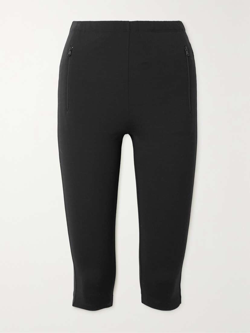 Wardrobe.NYC Cropped Ponte Leggings