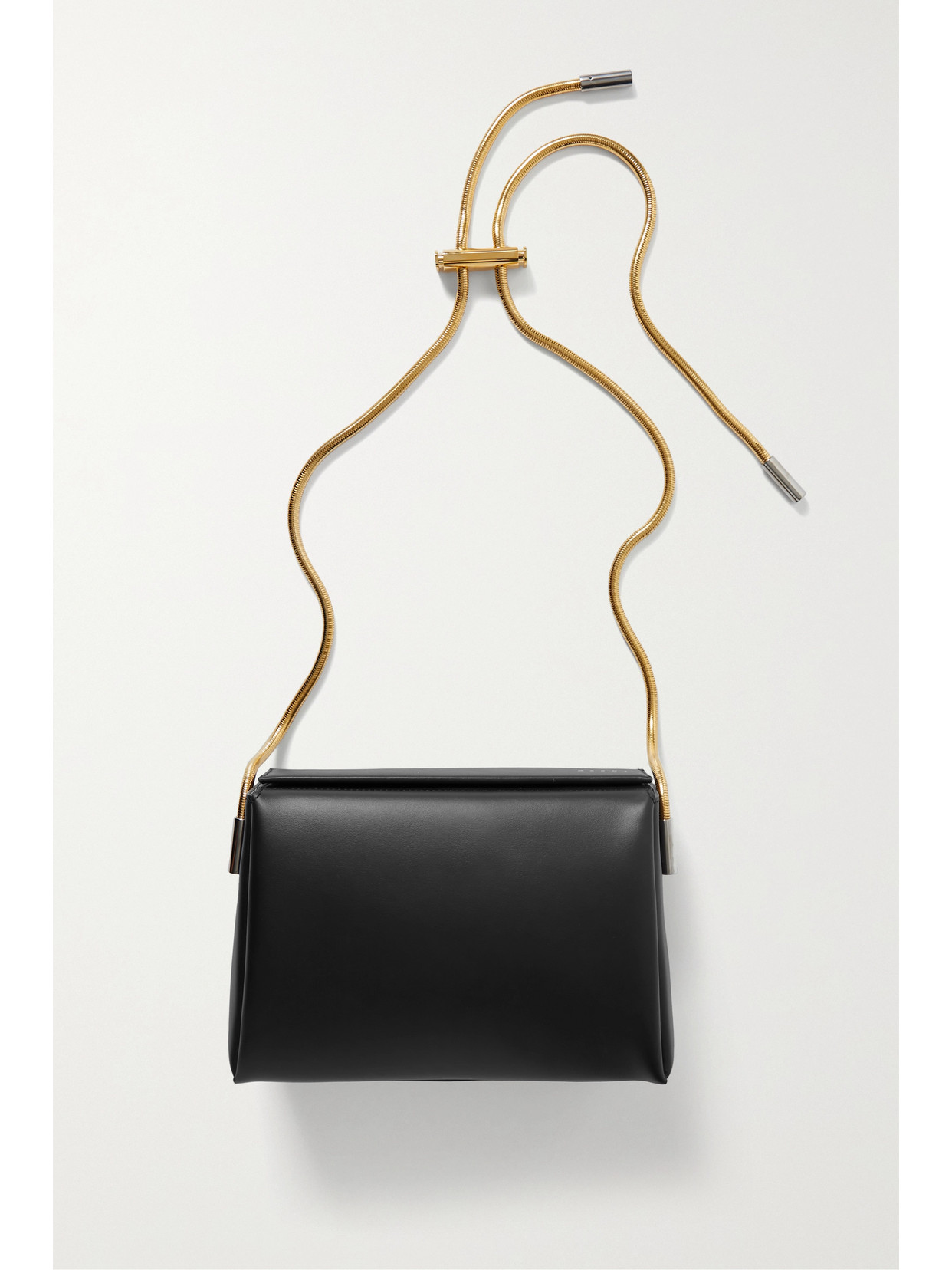 Marni - Leather Shoulder Bag - Black