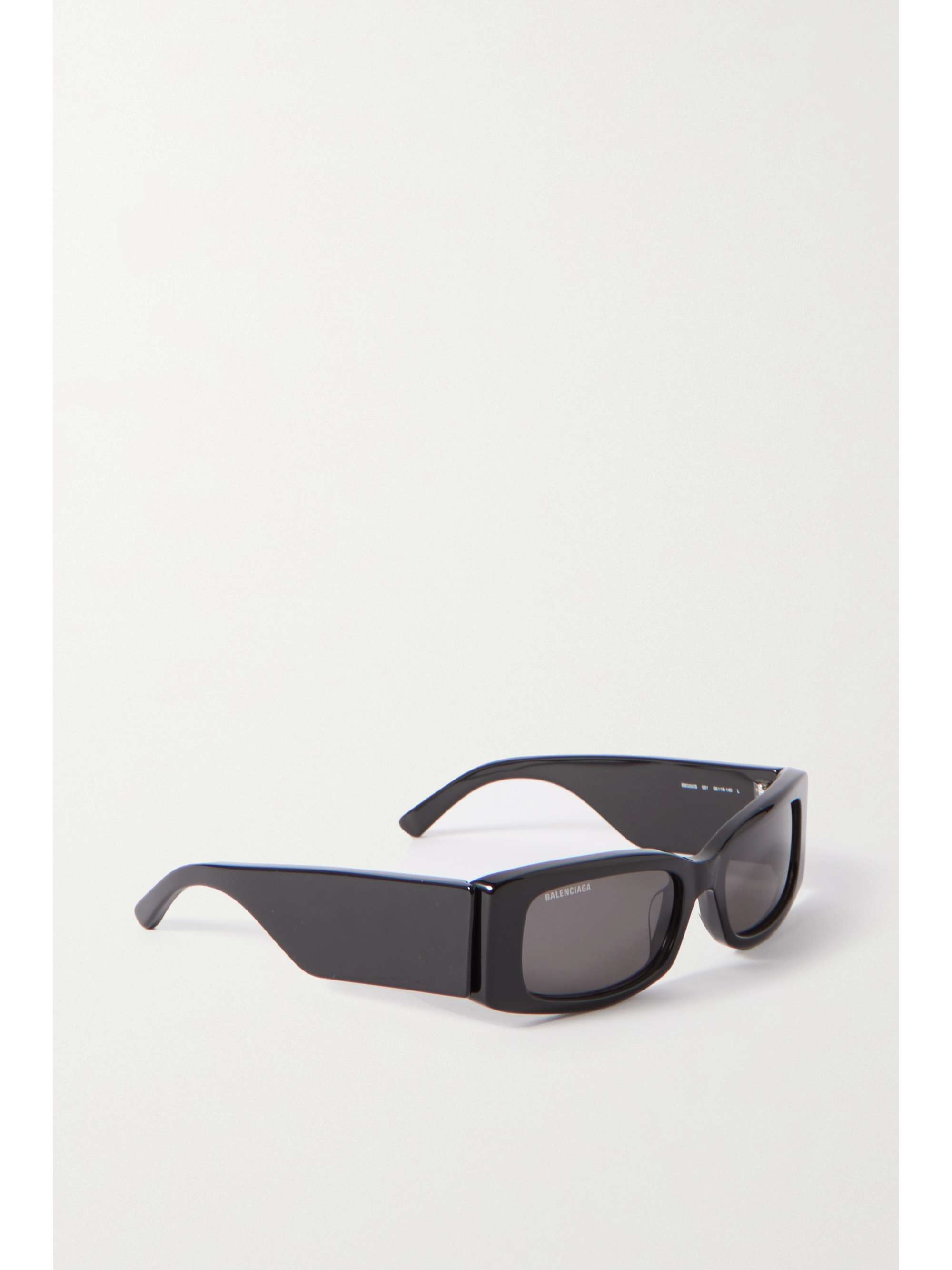 BALENCIAGA EYEWEAR Rectangularframe acetate sunglasses NETAPORTER