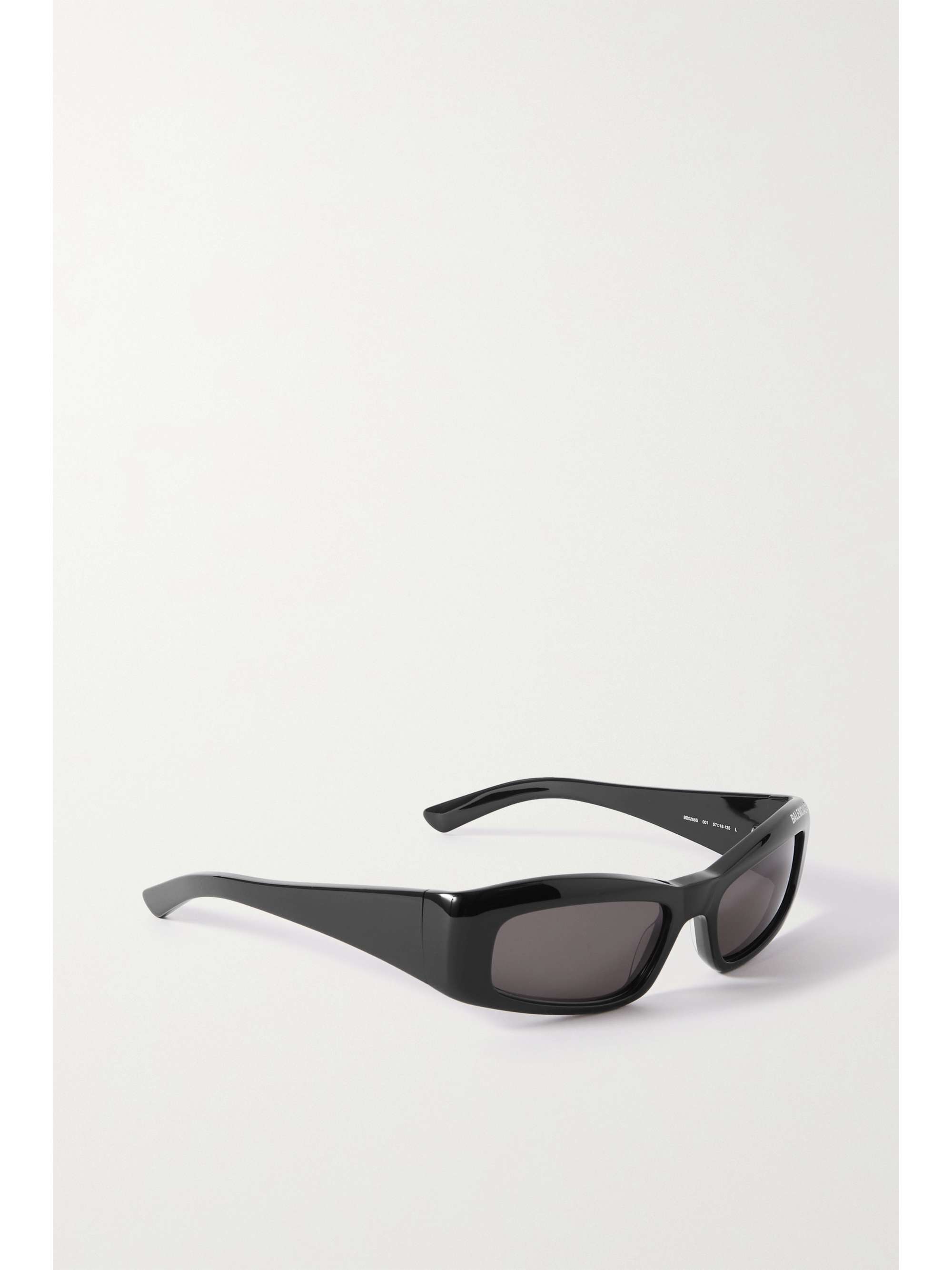 BALENCIAGA EYEWEAR Rectangular-frame acetate sunglasses | NET-A-PORTER