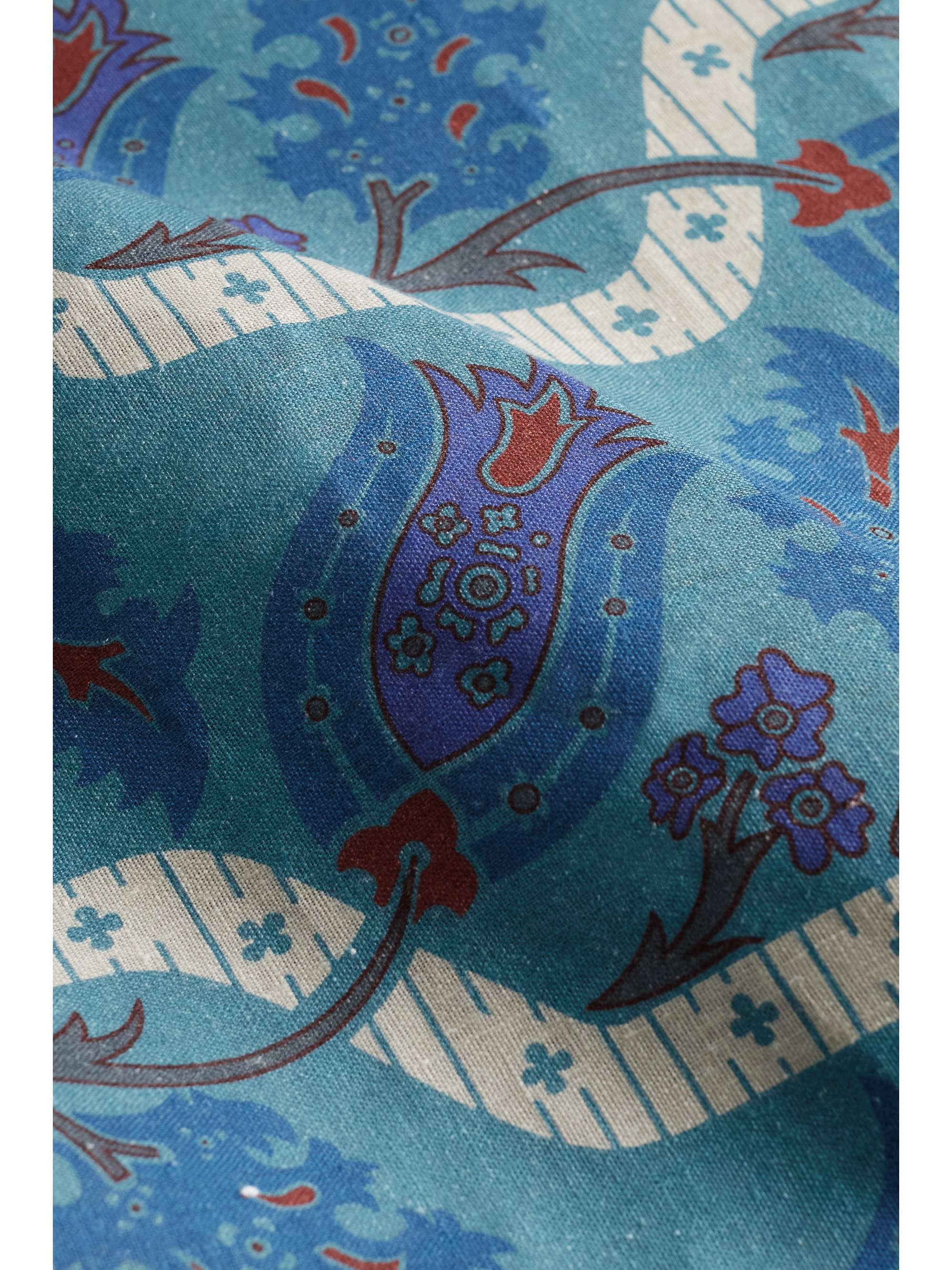 CABANA Topkapi printed linen tablecloth