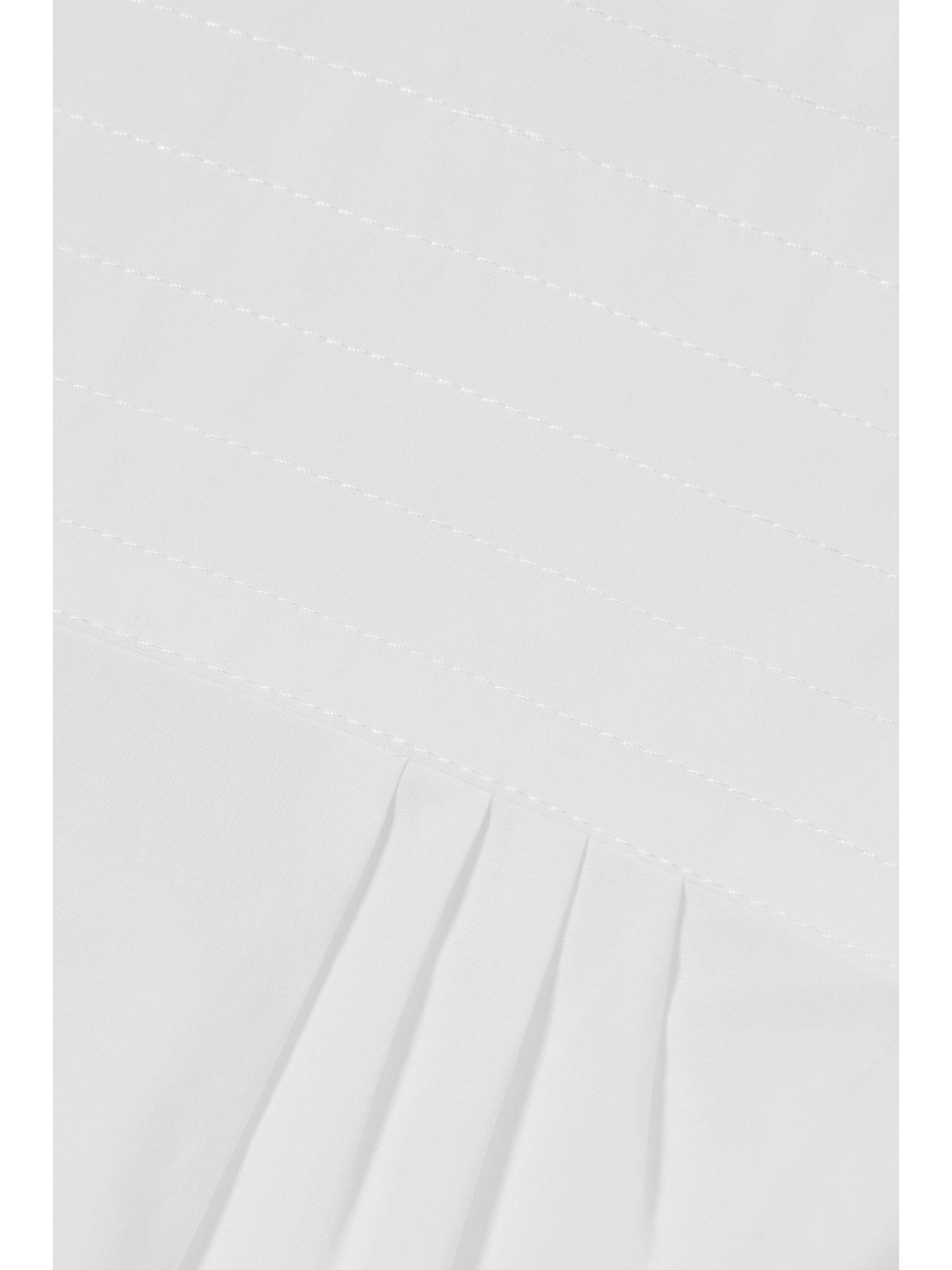 SEE BY CHLOÉ Tie-detailed cotton-poplin top