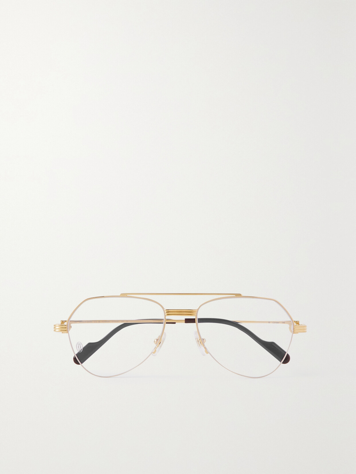 Cartier Eyewear Première D Aviator-style -tone Optical Glasses