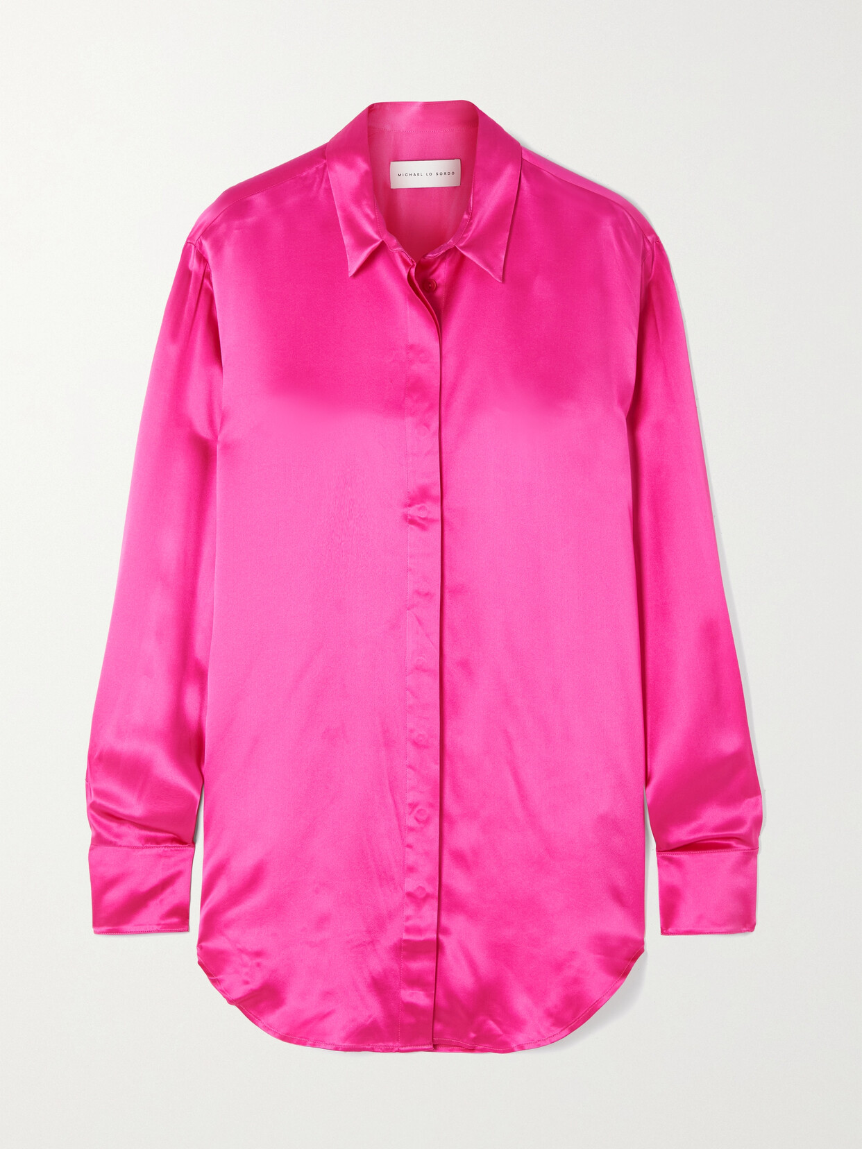 Michael Lo Sordo Boy Silk-satin Shirt - Pink