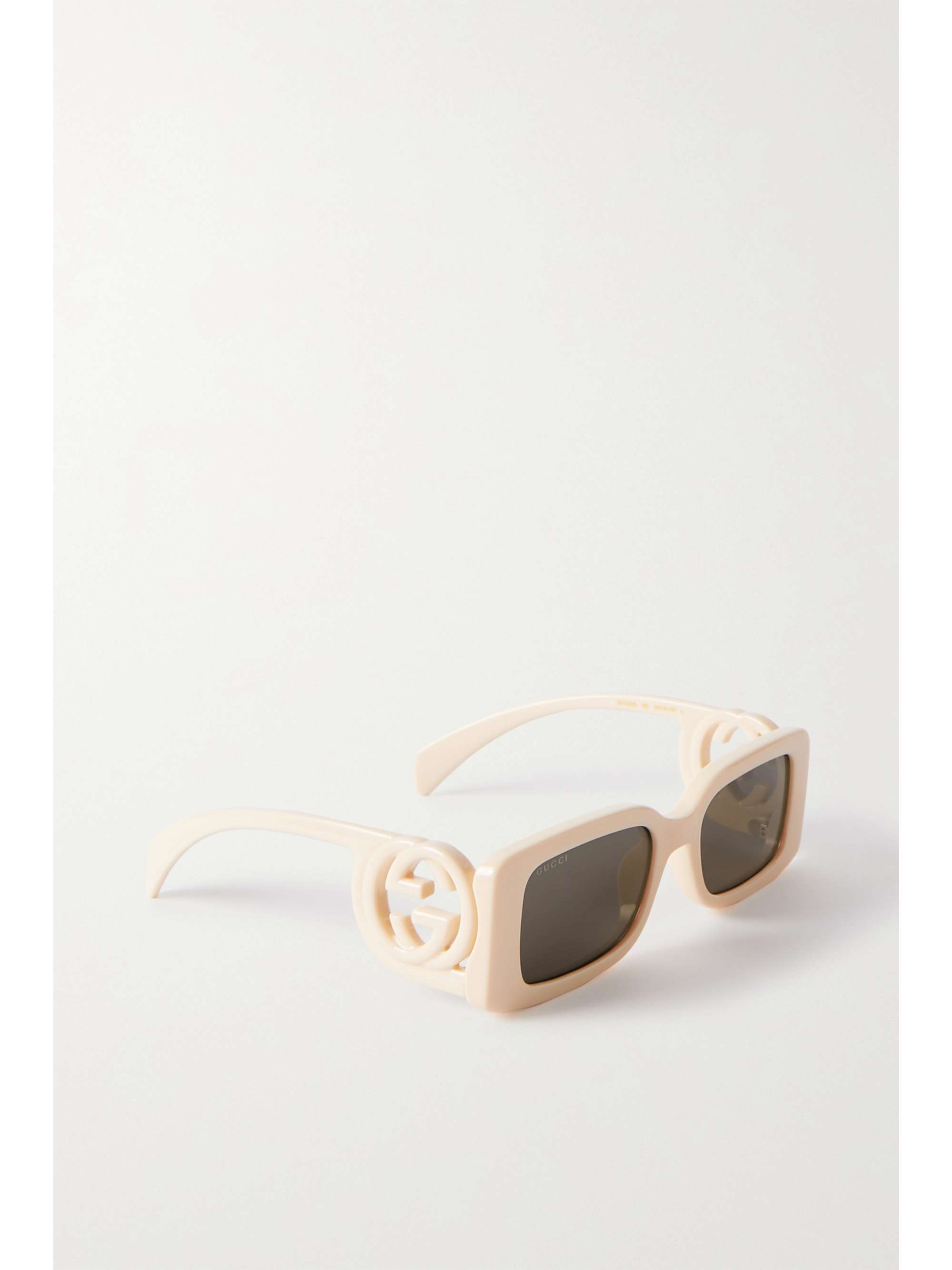 GUCCI EYEWEAR GG Chaise Longue square-frame acetate sunglasses