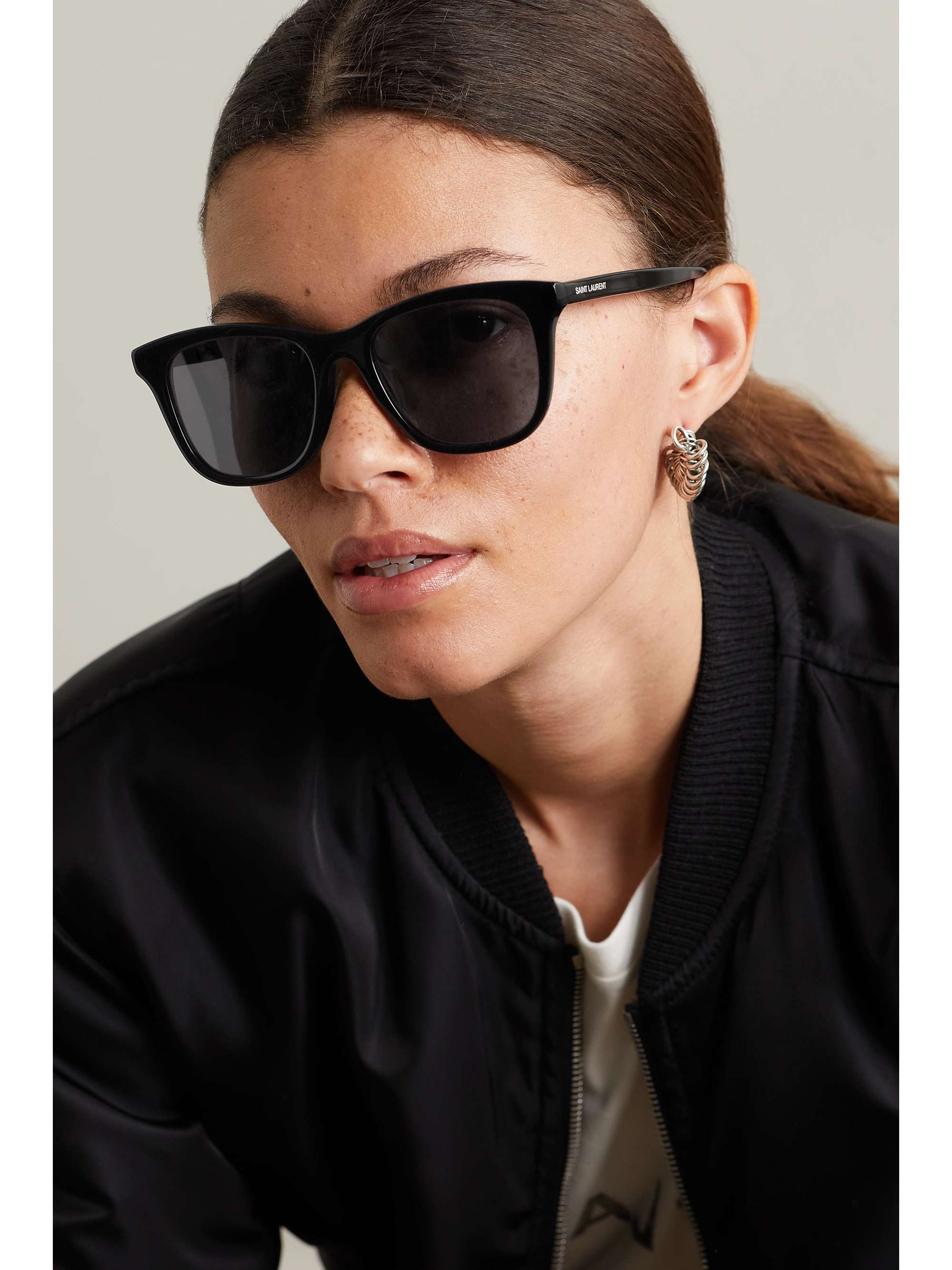 square frame sunglasses