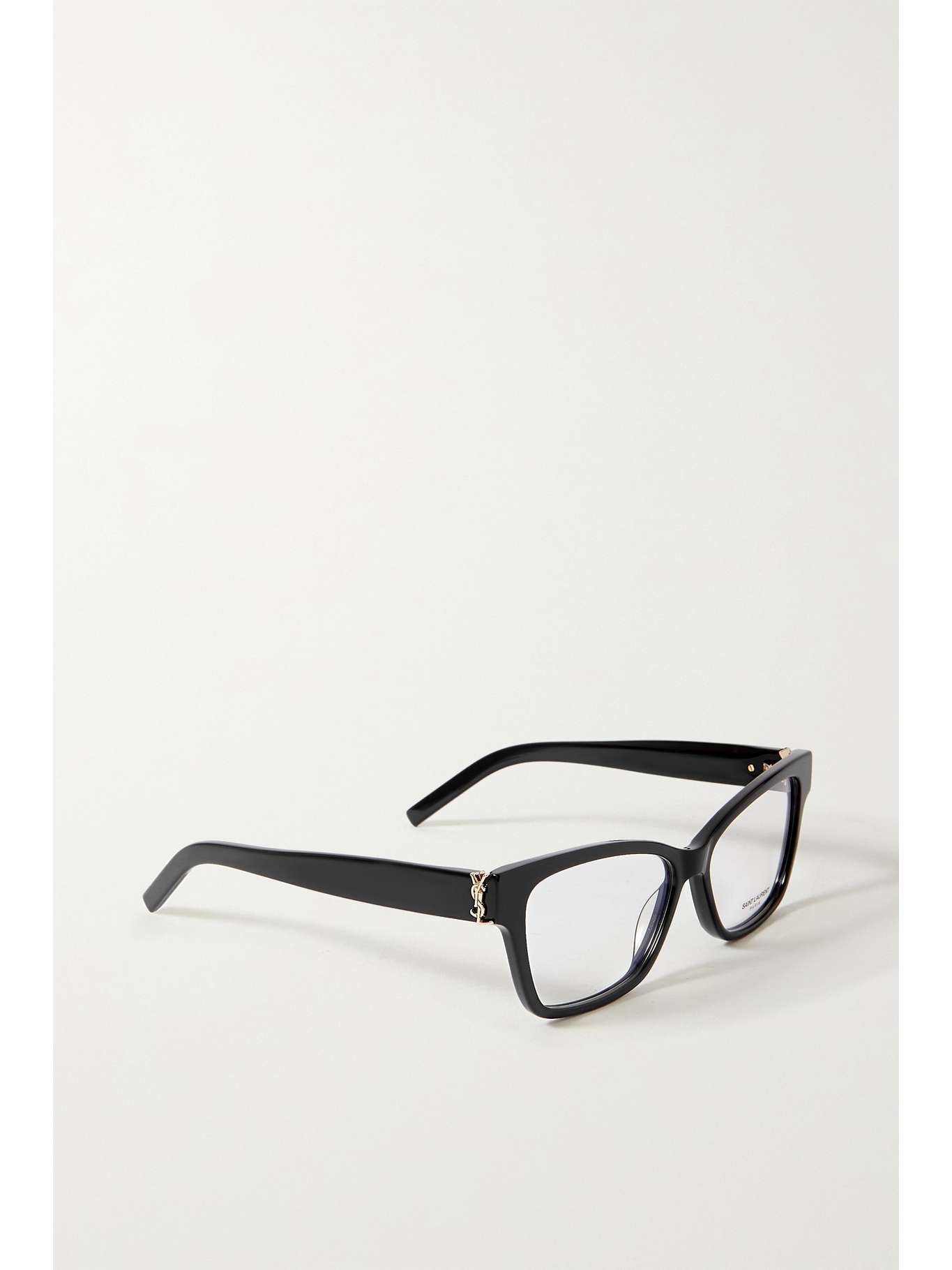 SAINT LAURENT EYEWEAR YSL Dframe acetate optical glasses NETAPORTER