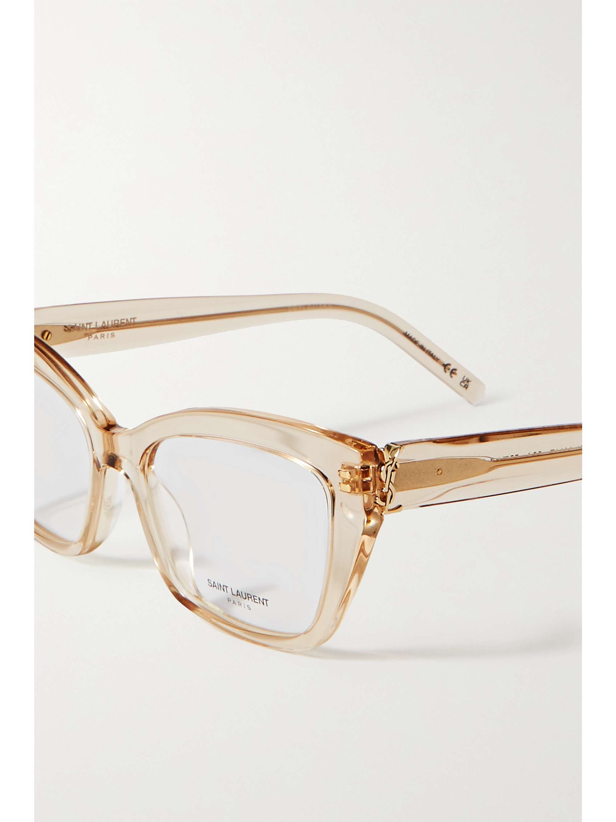 SAINT LAURENT EYEWEAR YSL D-frame acetate optical glasses
