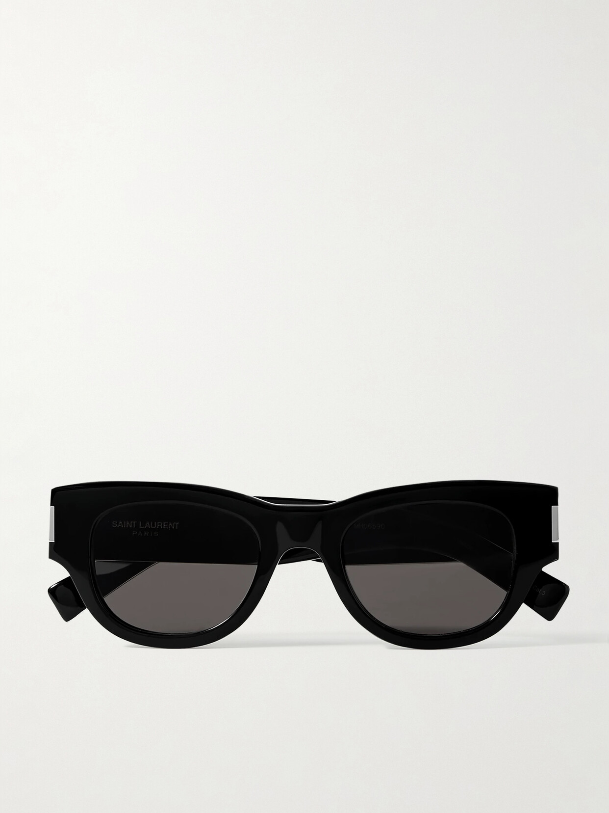NWT Saint Laurent Round Acetate Sunglasses Saint Laurent SL M136 Round Sunglasses | Fashion Eyewear main image 2
