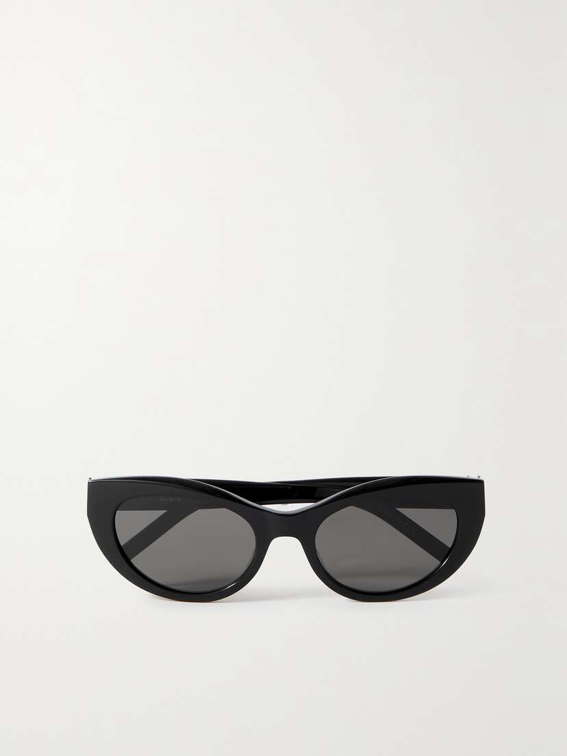 SAINT LAURENT Eyewear Ysl Cat-eye Acetate Sunglasses