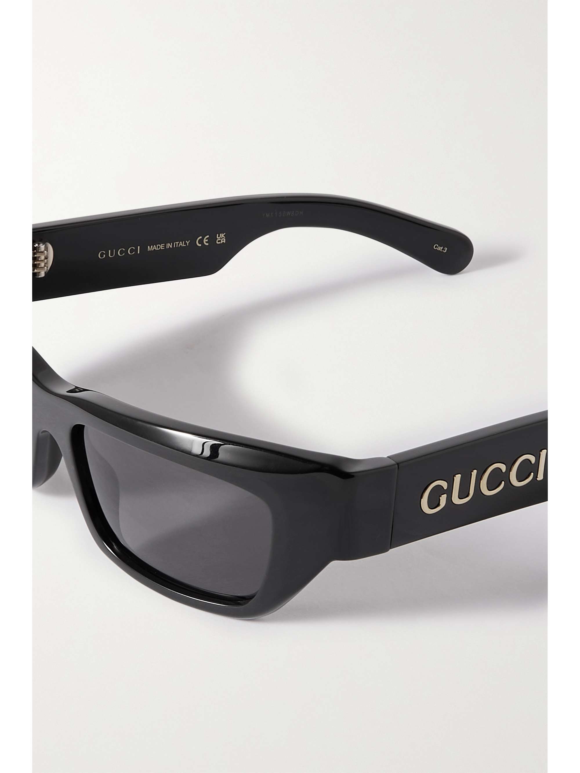 GUCCI EYEWEAR Cat-eye acetate sunglasses