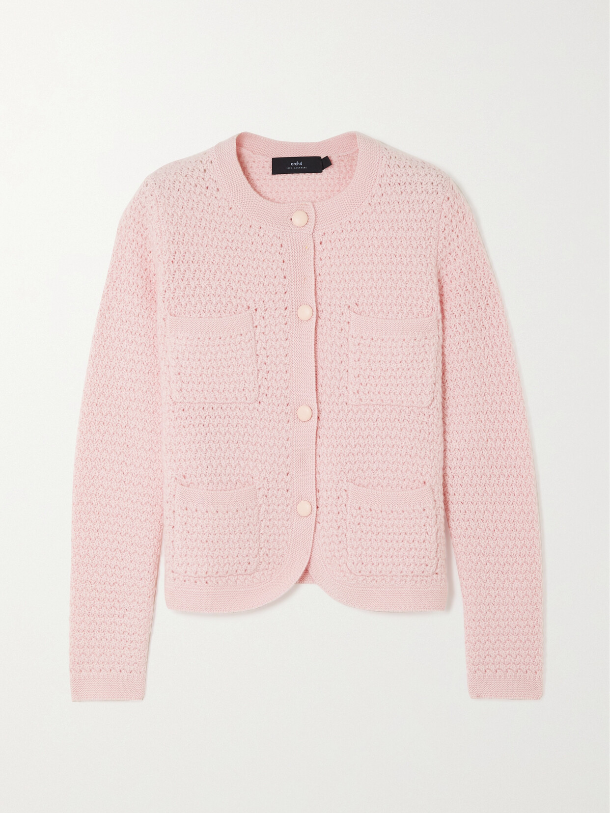 Arch4 Tulip Cashmere Cardigan In Pink | ModeSens