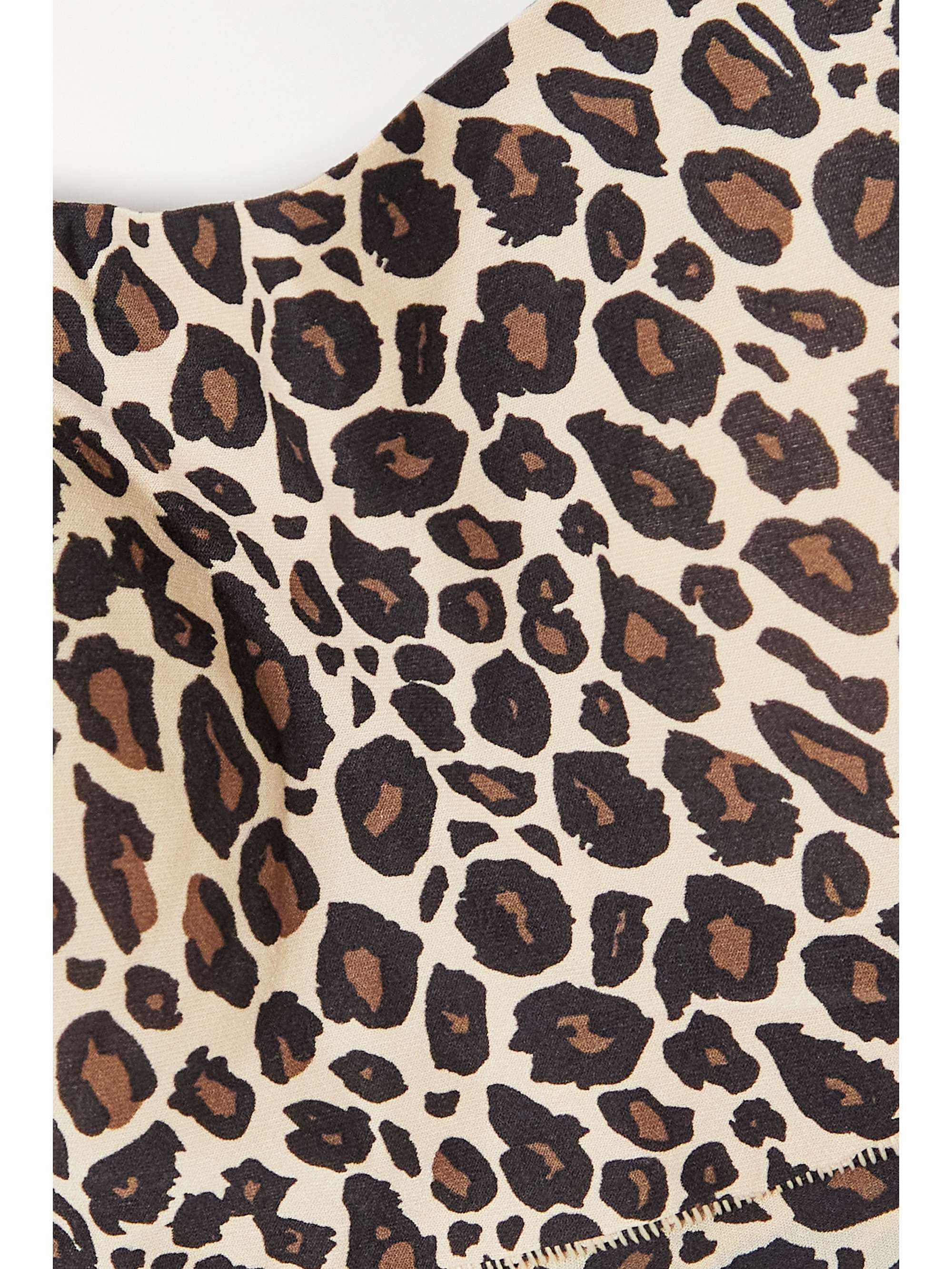 CHANTELLE Leopardprint stretchjersey bralette NETAPORTER