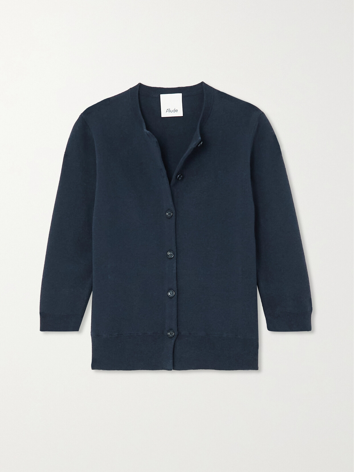 Allude - Knitted Cardigan - Blue