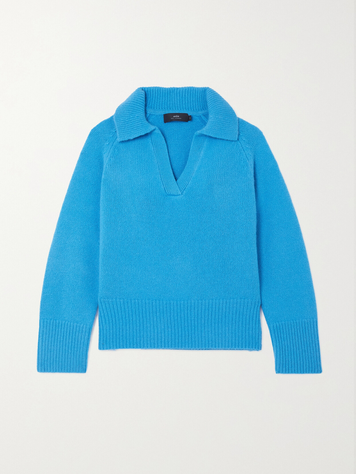 Arch4 Clifton Cashmere Sweater In Blue