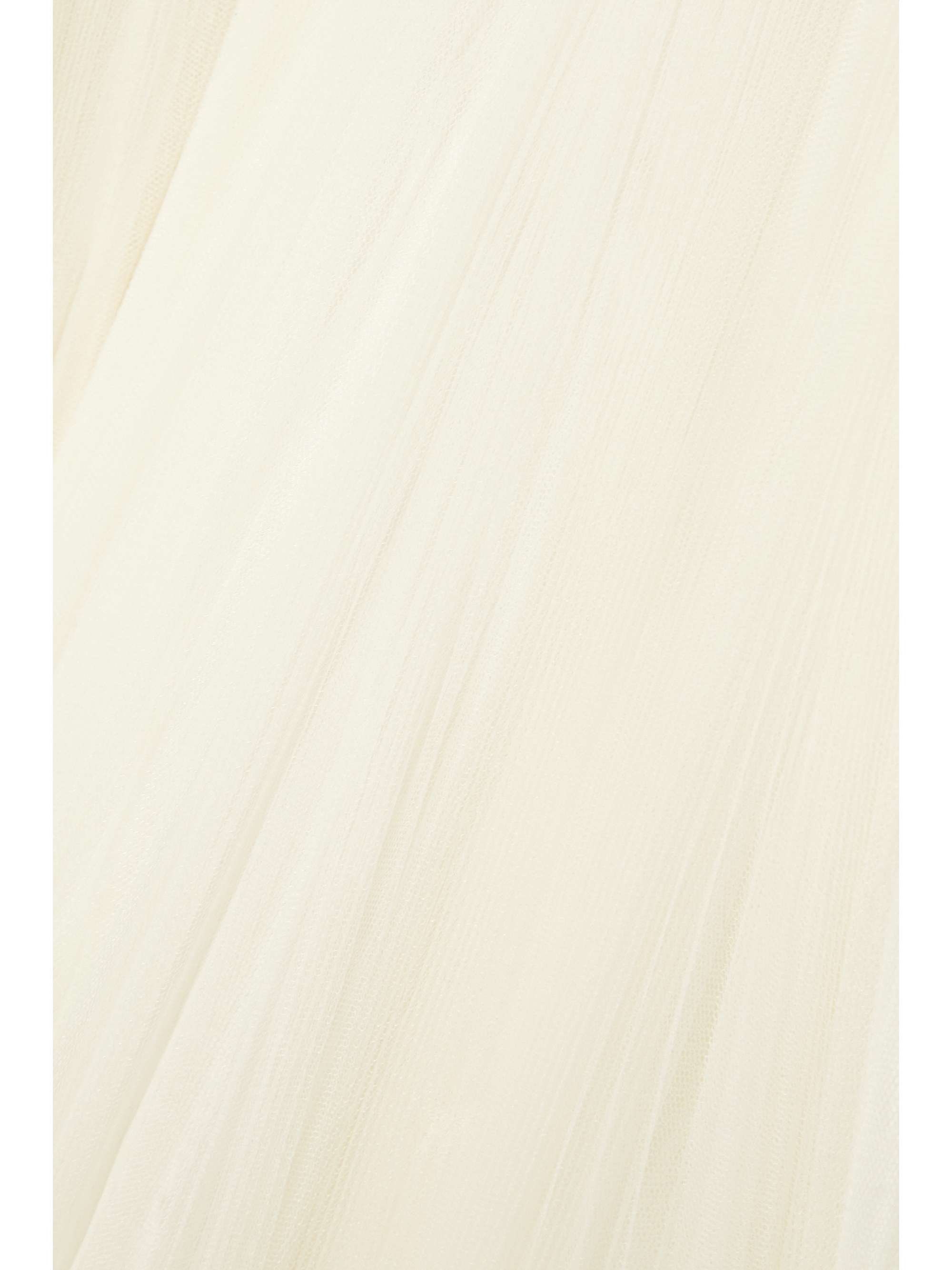 DANIELLE FRANKEL Guinevere shirred grosgrain-trimmed tulle gown