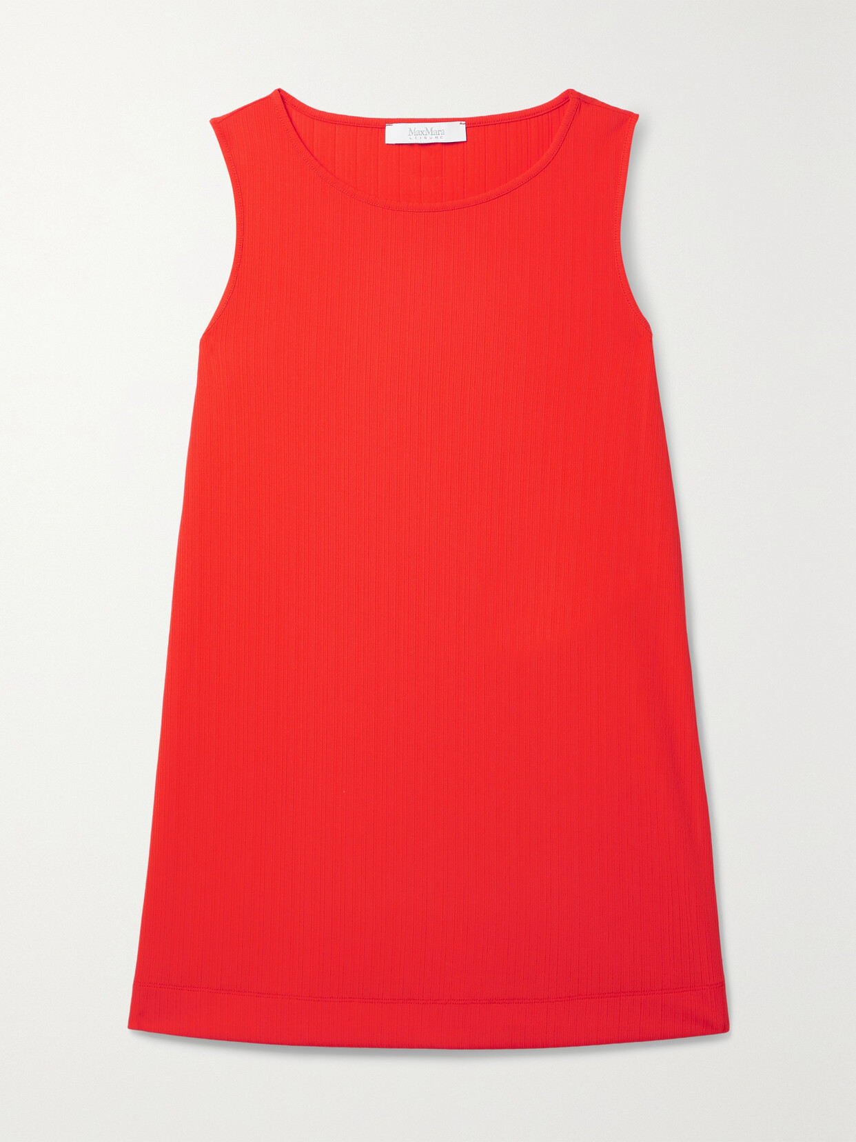 Max Mara - Rubens Ribbed Jersey Tank - Red