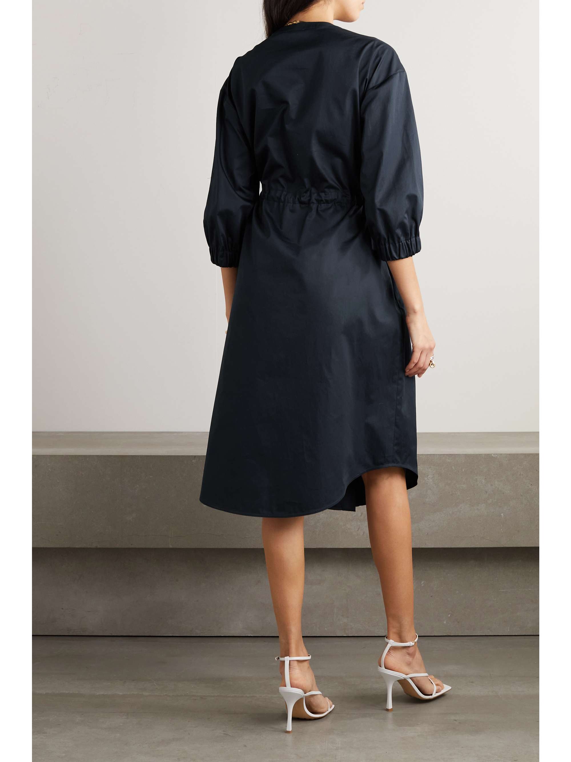 MAX MARA Leisure Sheree cotton-poplin midi shirt dress