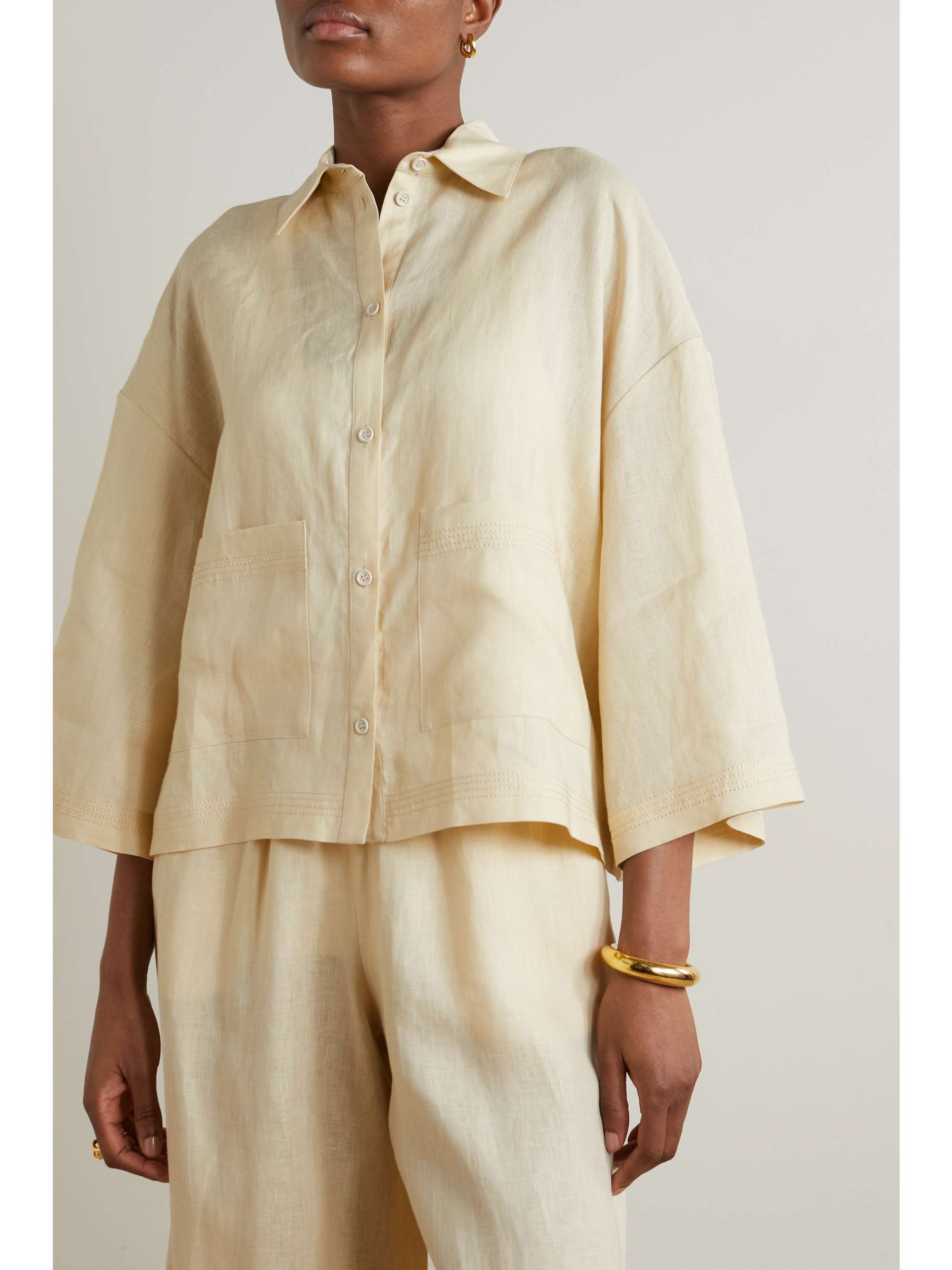 MAX MARA Leisure linen shirt