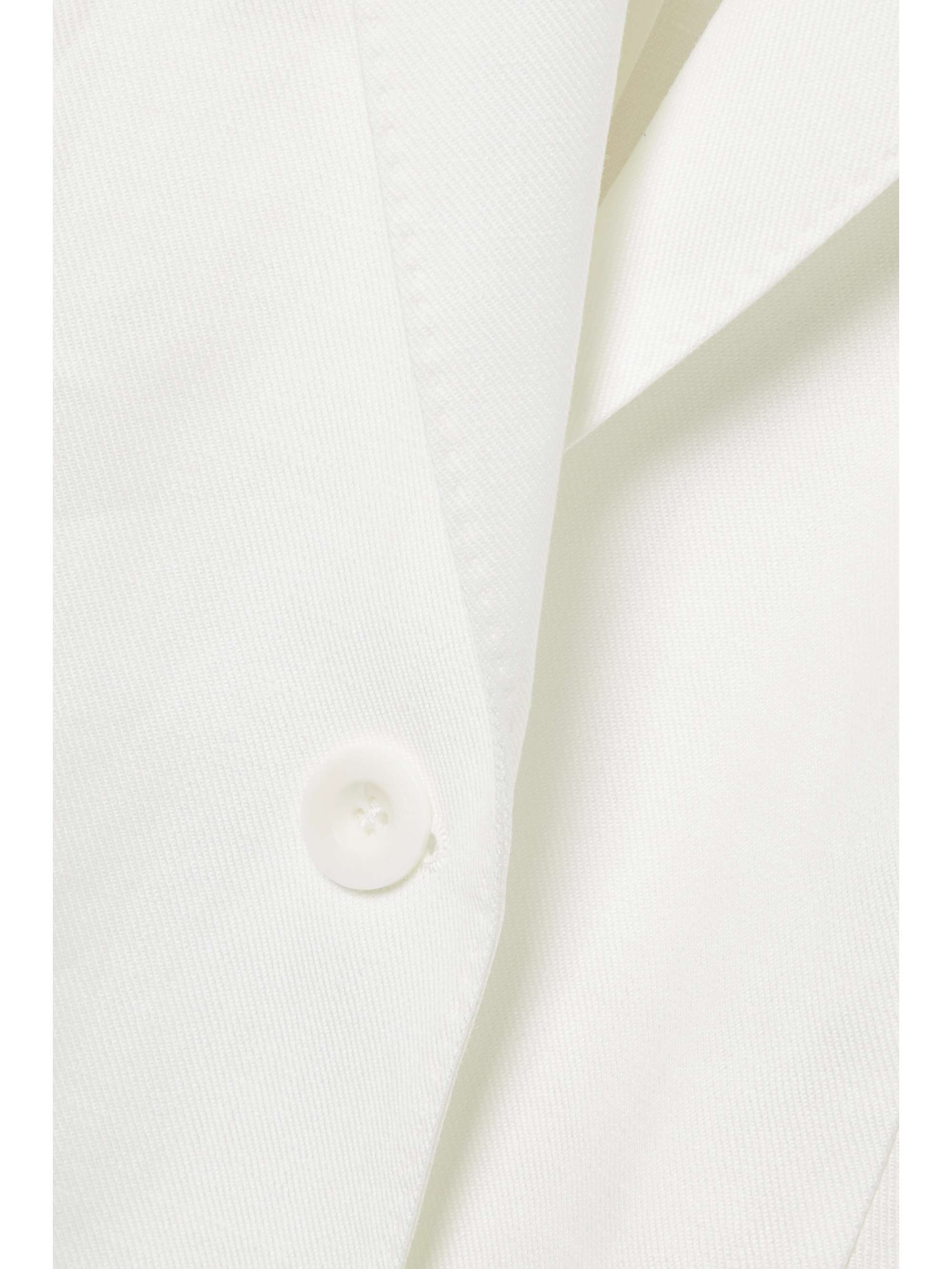 MAX MARA Linen-twill blazer