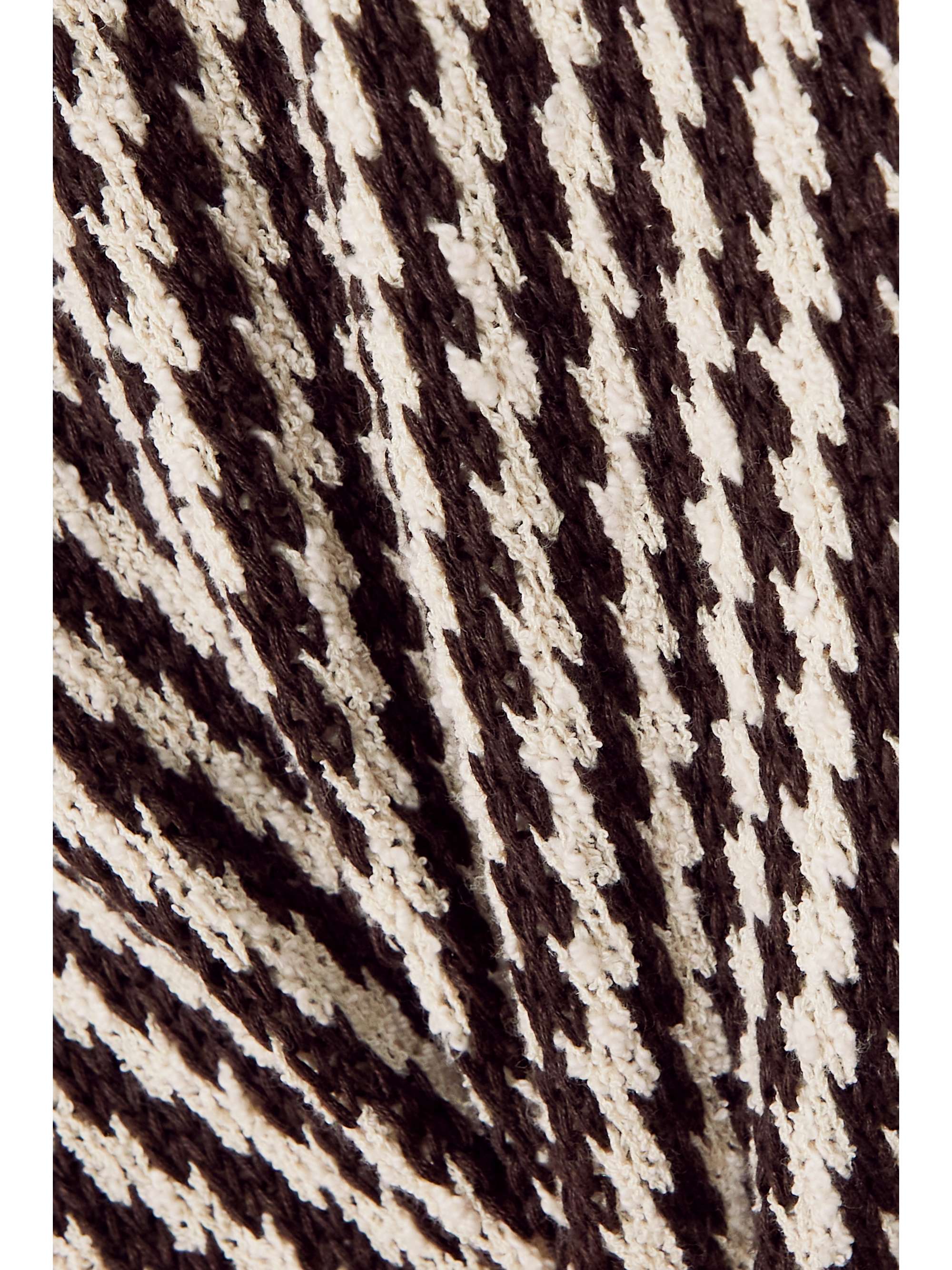 MAX MARA Eiffel striped linen, cotton and silk-blend tunic
