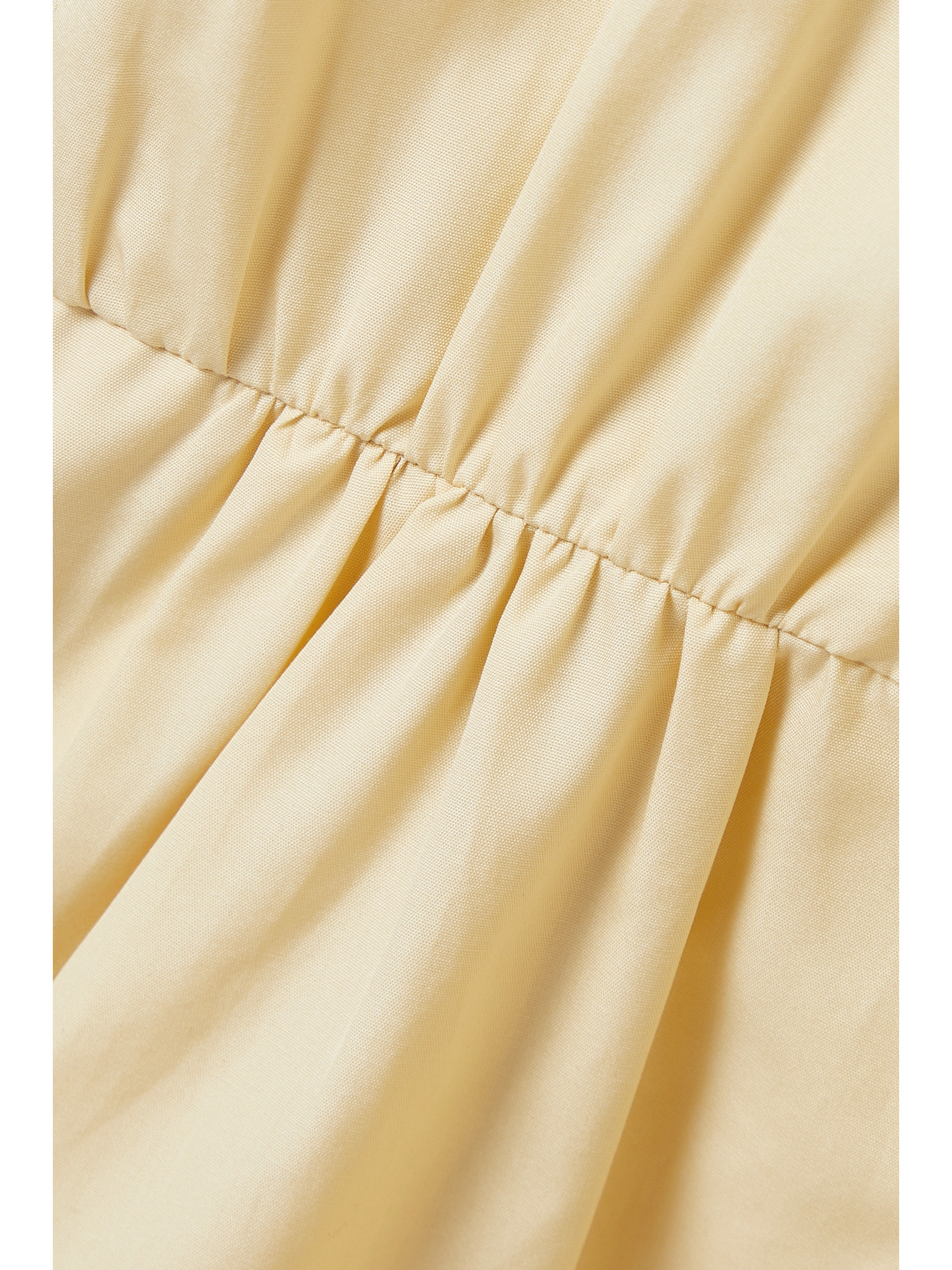 Max Mara Saio belted cotton-poplin shirt dress thumbnail