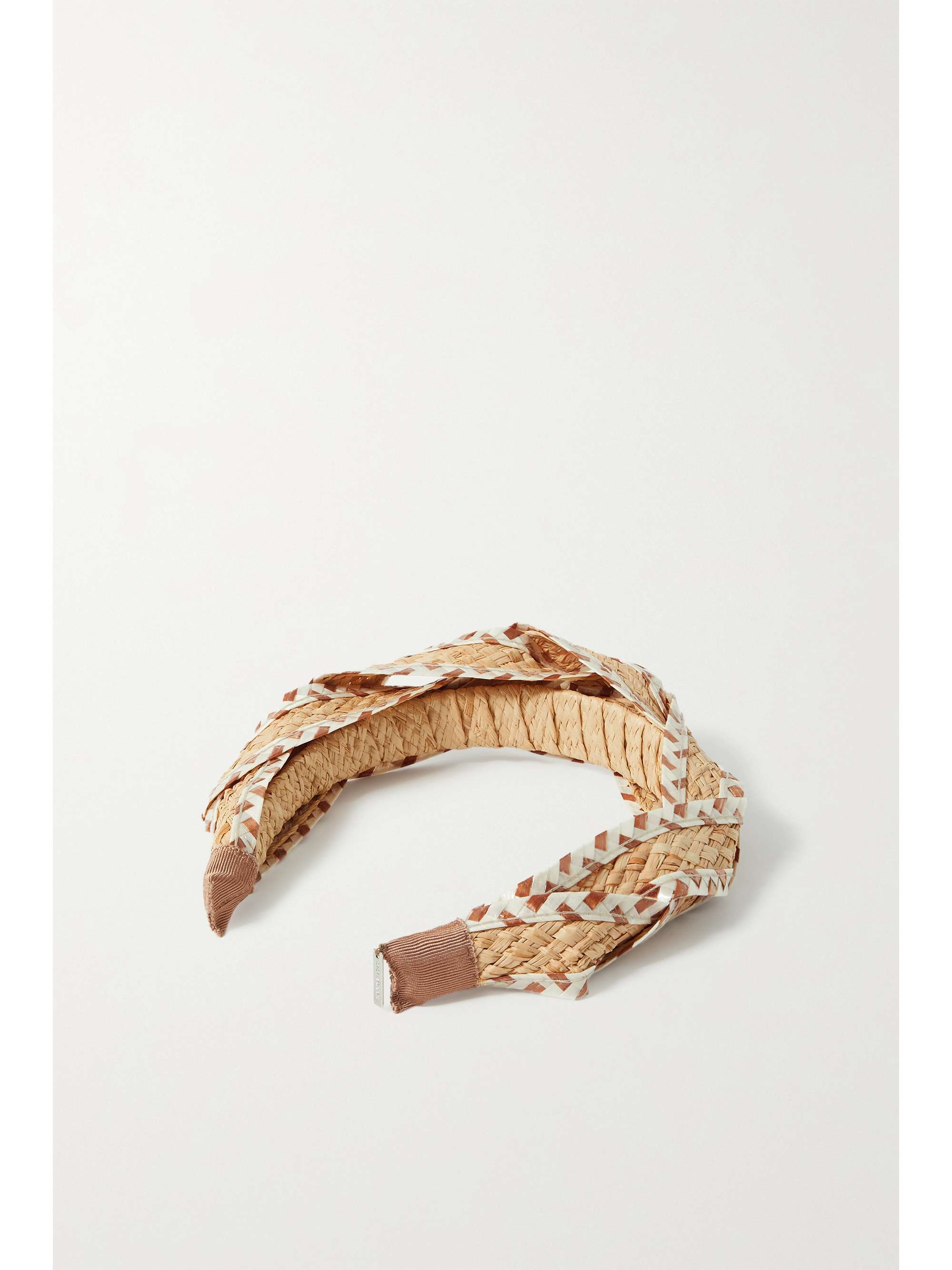 GIGI BURRIS + NET SUSTAIN Ava braided straw headband