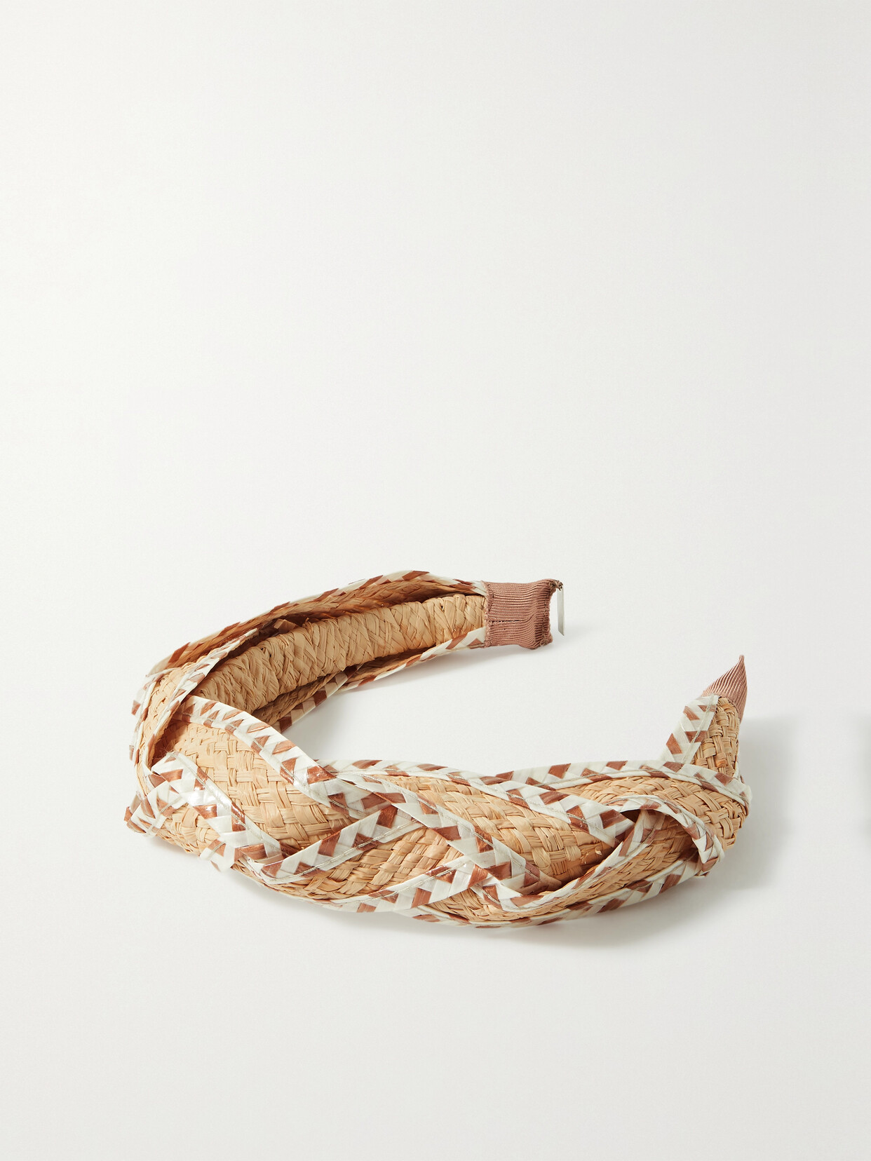 Gigi Burris + Net Sustain Ava Braided Straw Headband