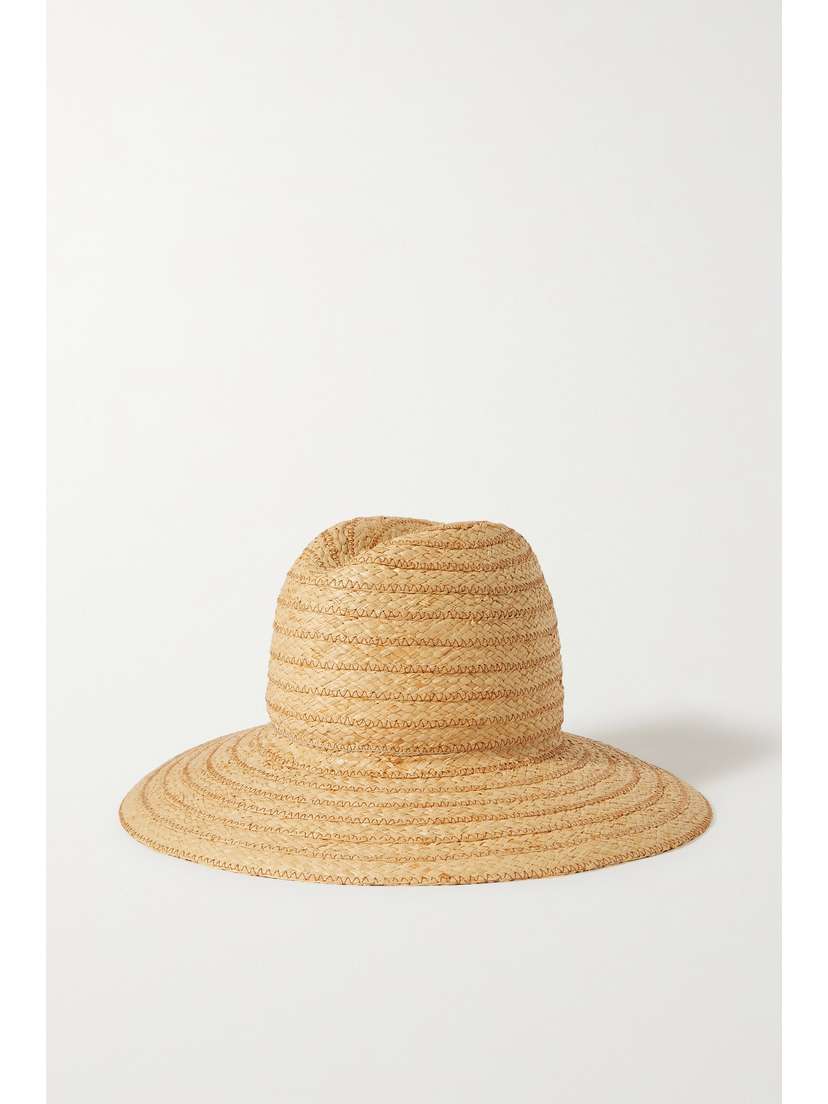 Gigi Burris + Net Sustain Requiem Raffia Sunhat