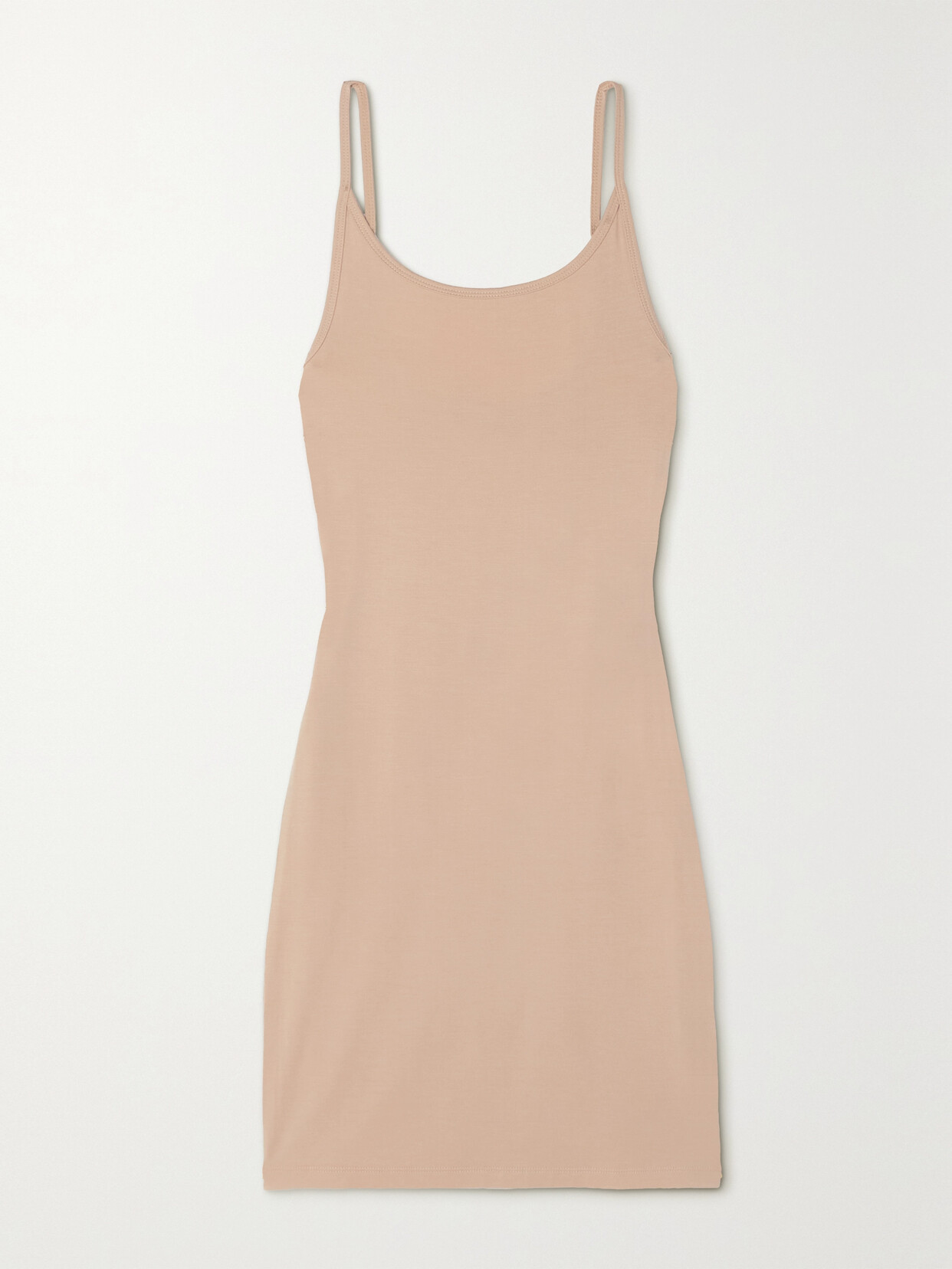 Baserange - + Net Sustain Stretch-bamboo Lyocell Jersey Slip Dress - Neutrals